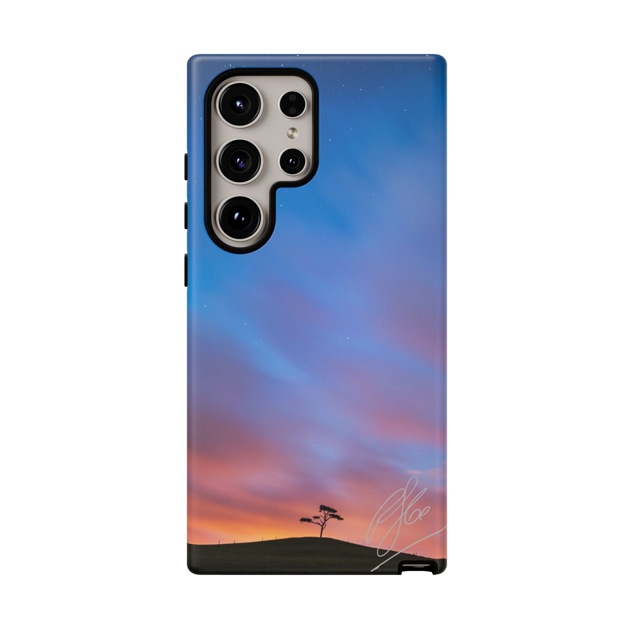 Lone Tree Nocturne - Android Phone Case