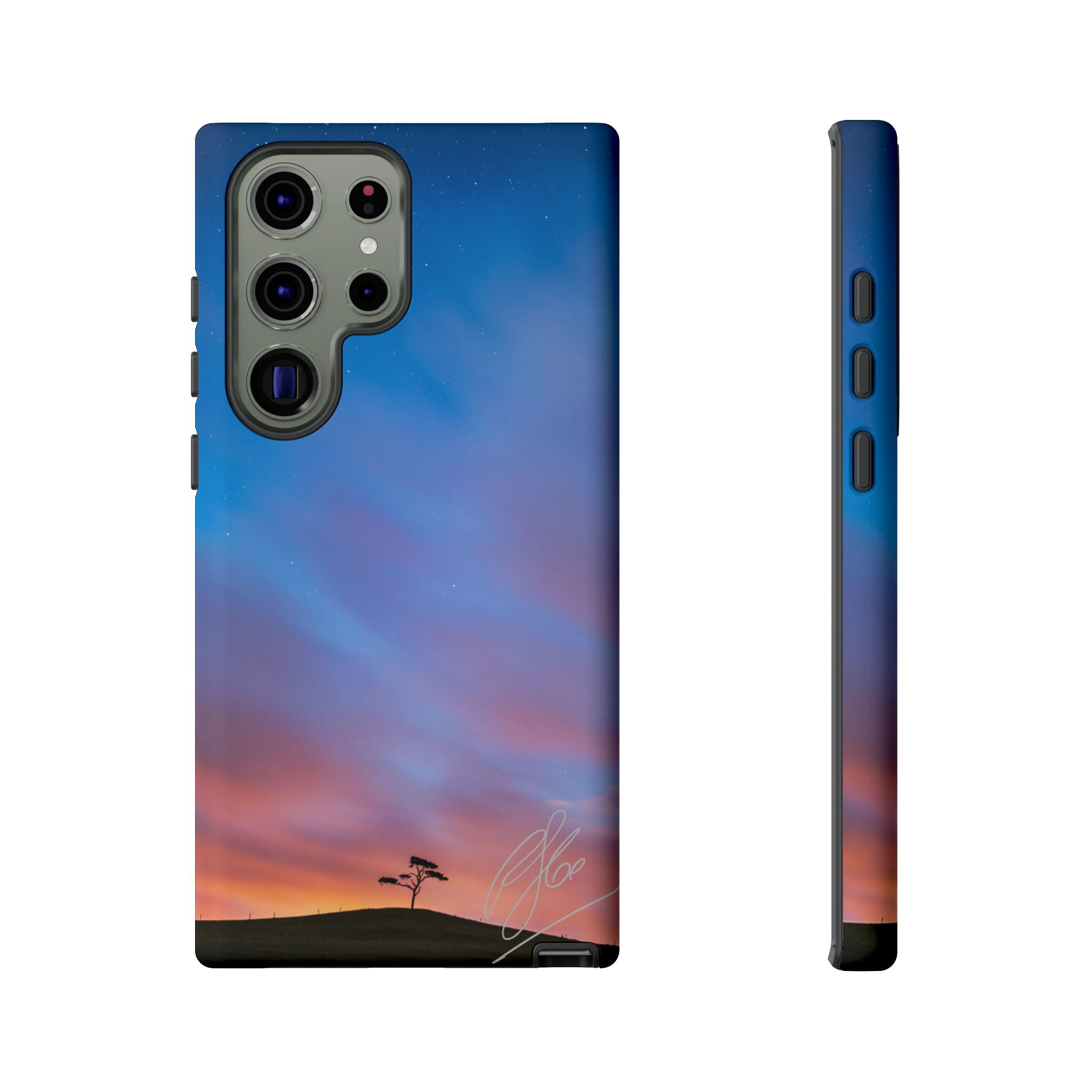 Lone Tree Nocturne - Android Phone Case