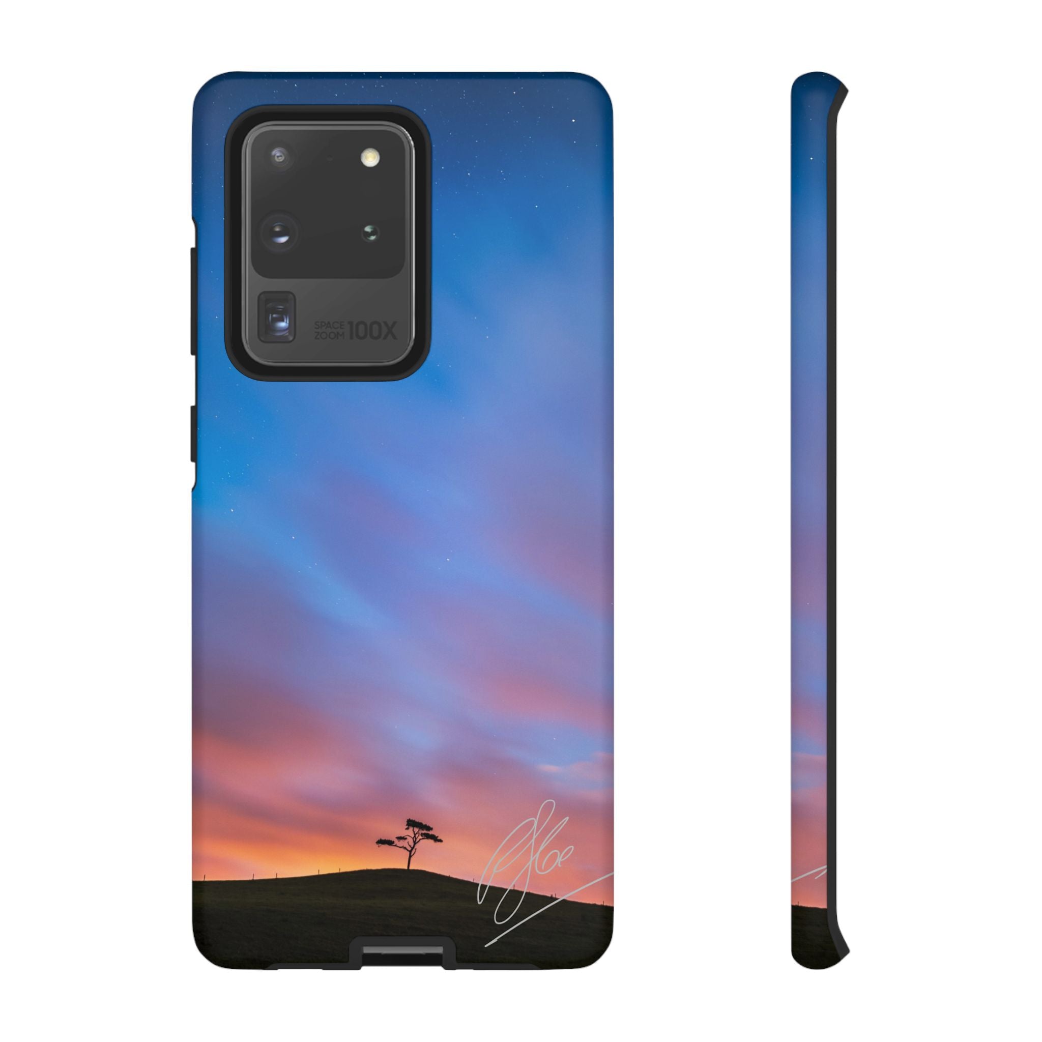 Lone Tree Nocturne - Android Phone Case