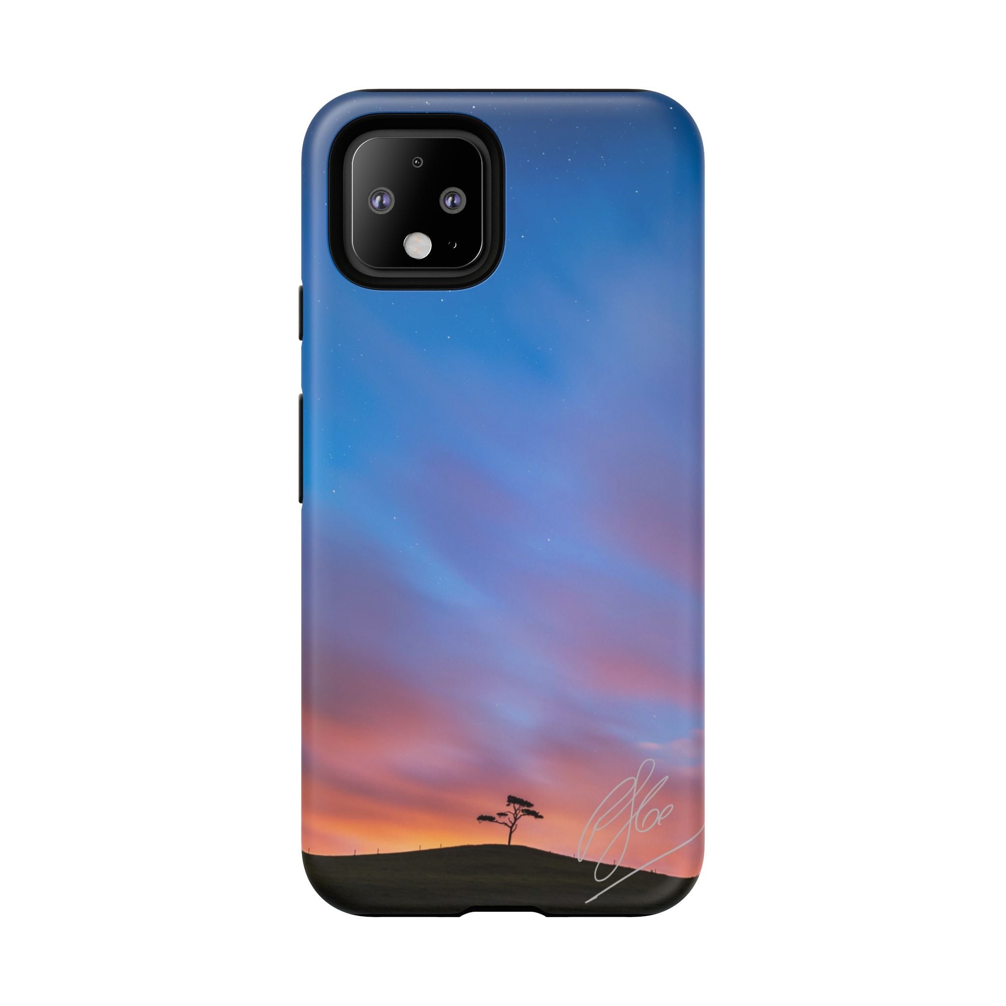 Lone Tree Nocturne - Android Phone Case