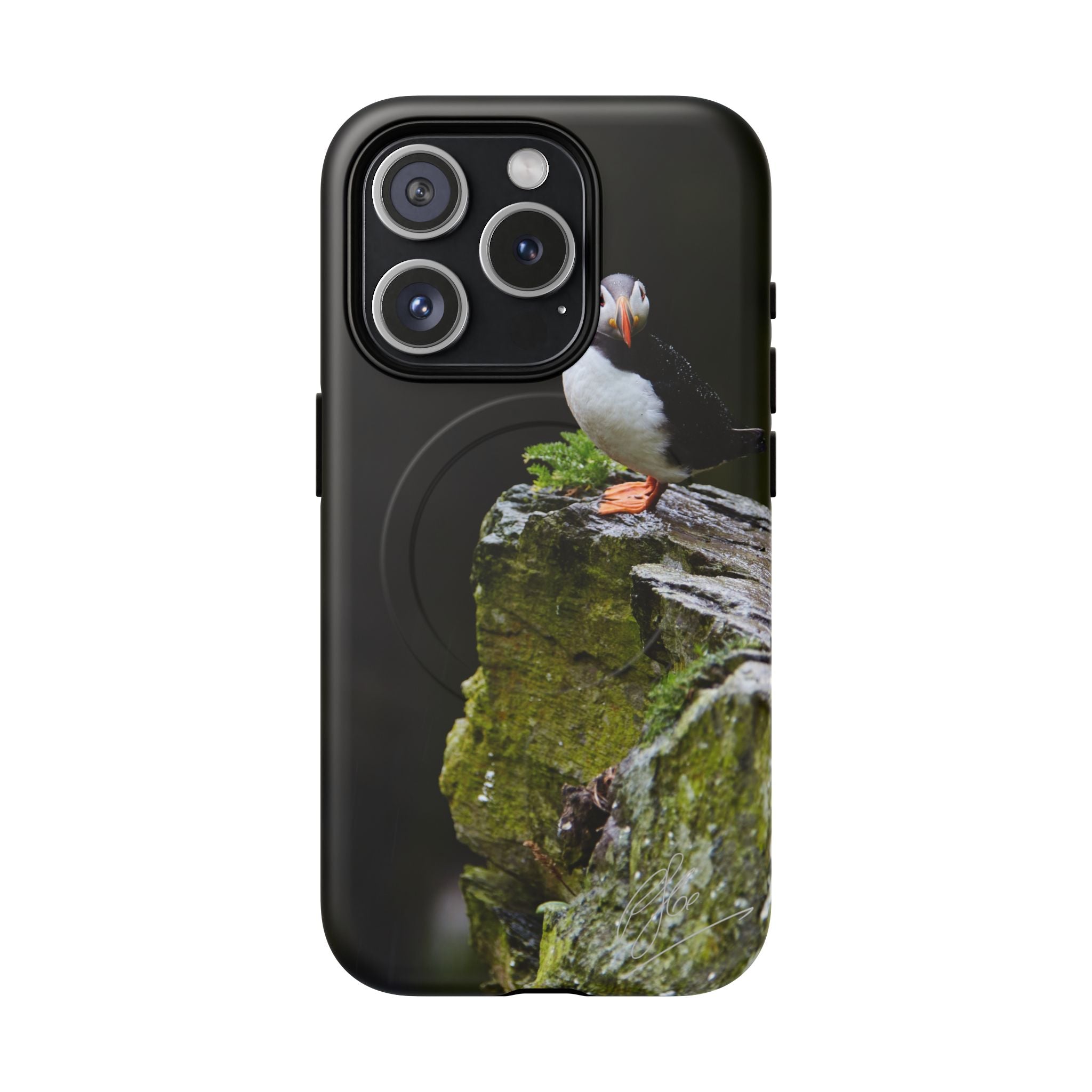 The Watchful Puffin - iPhone Magsafe Case