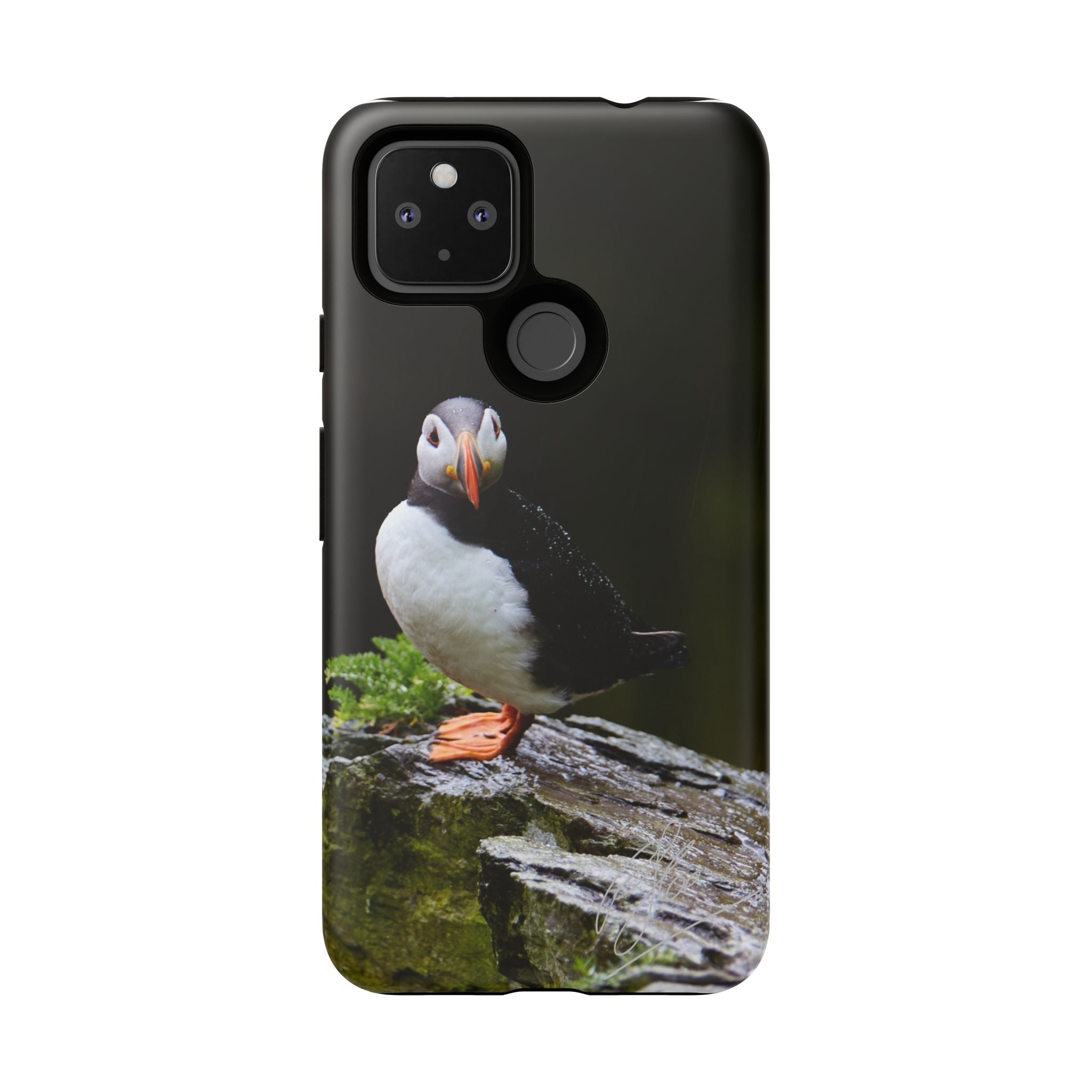 The Watchful Puffin - Android Phone Case