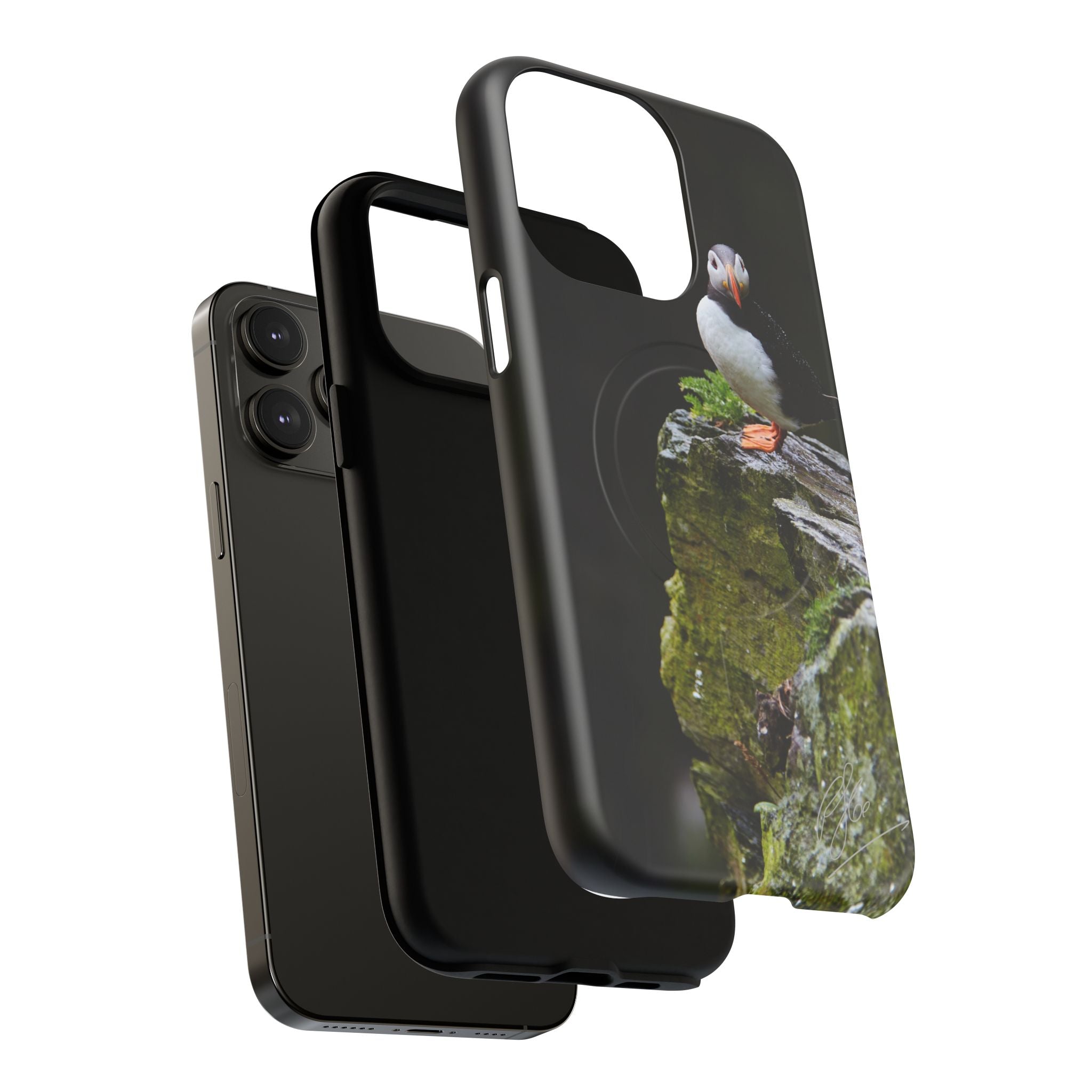 The Watchful Puffin - iPhone Magsafe Case