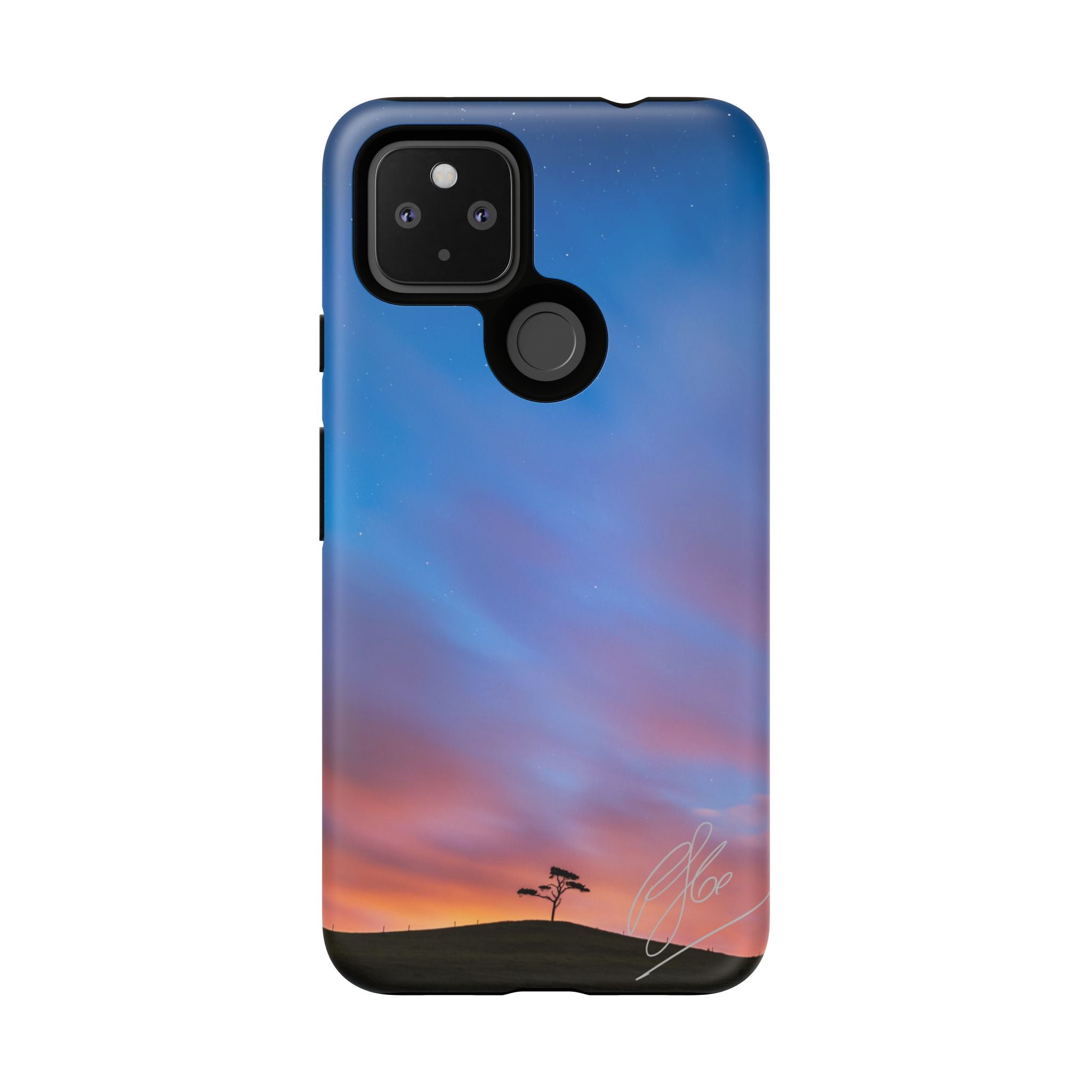 Lone Tree Nocturne - Android Phone Case