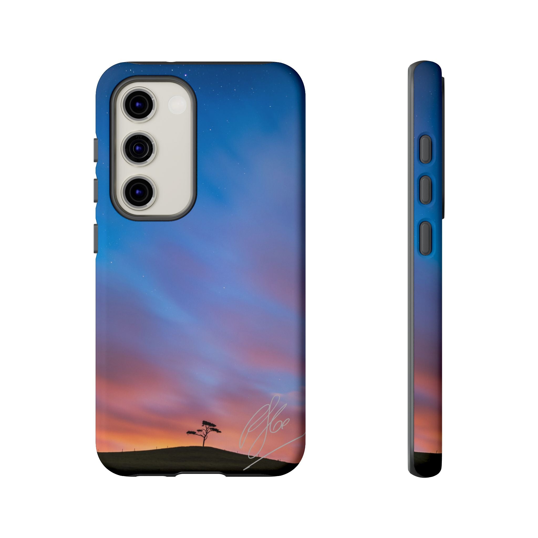 Lone Tree Nocturne - Android Phone Case