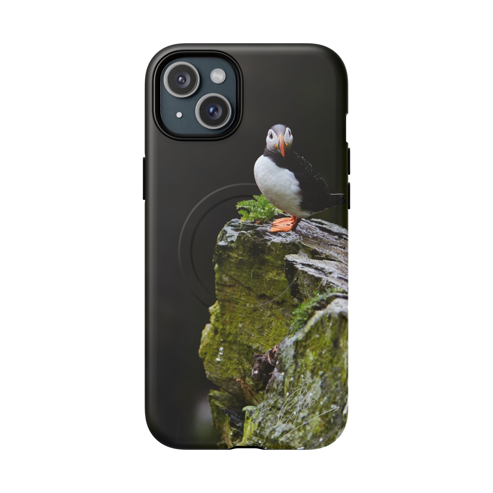 The Watchful Puffin - iPhone Magsafe Case