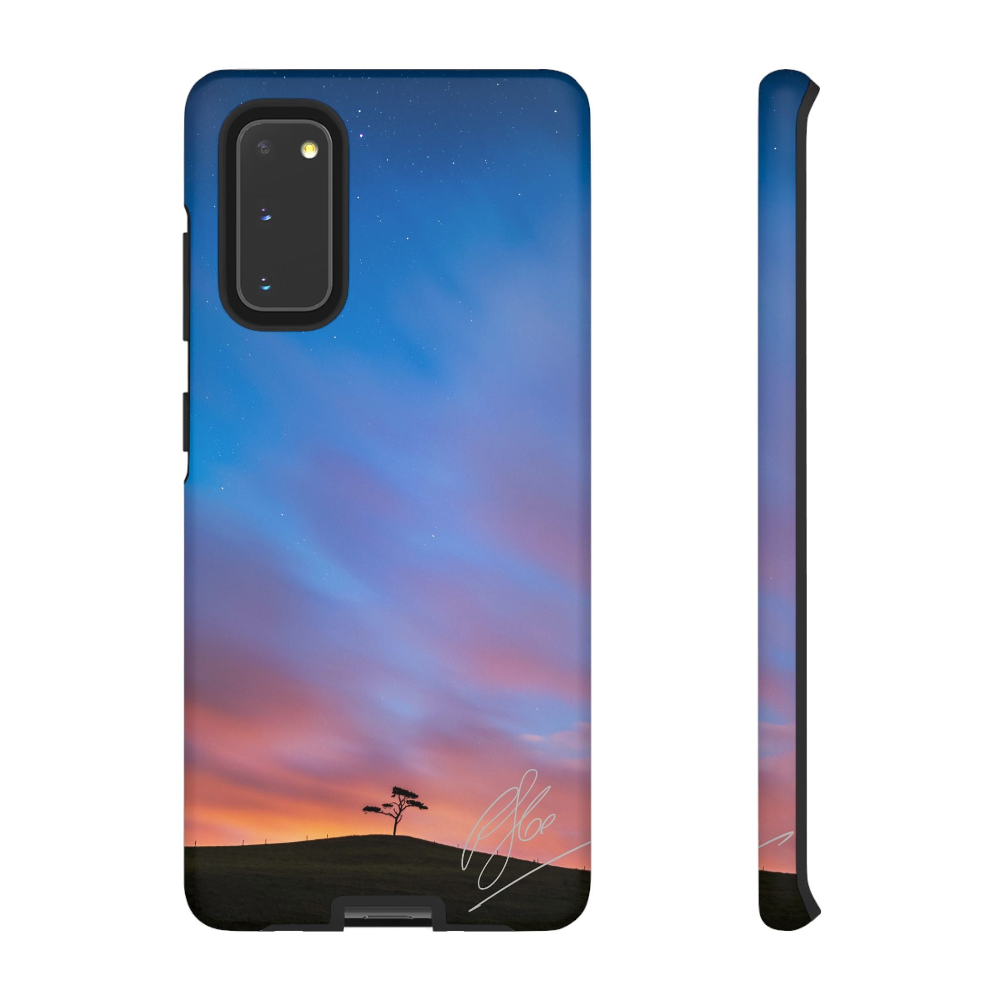 Lone Tree Nocturne - Android Phone Case