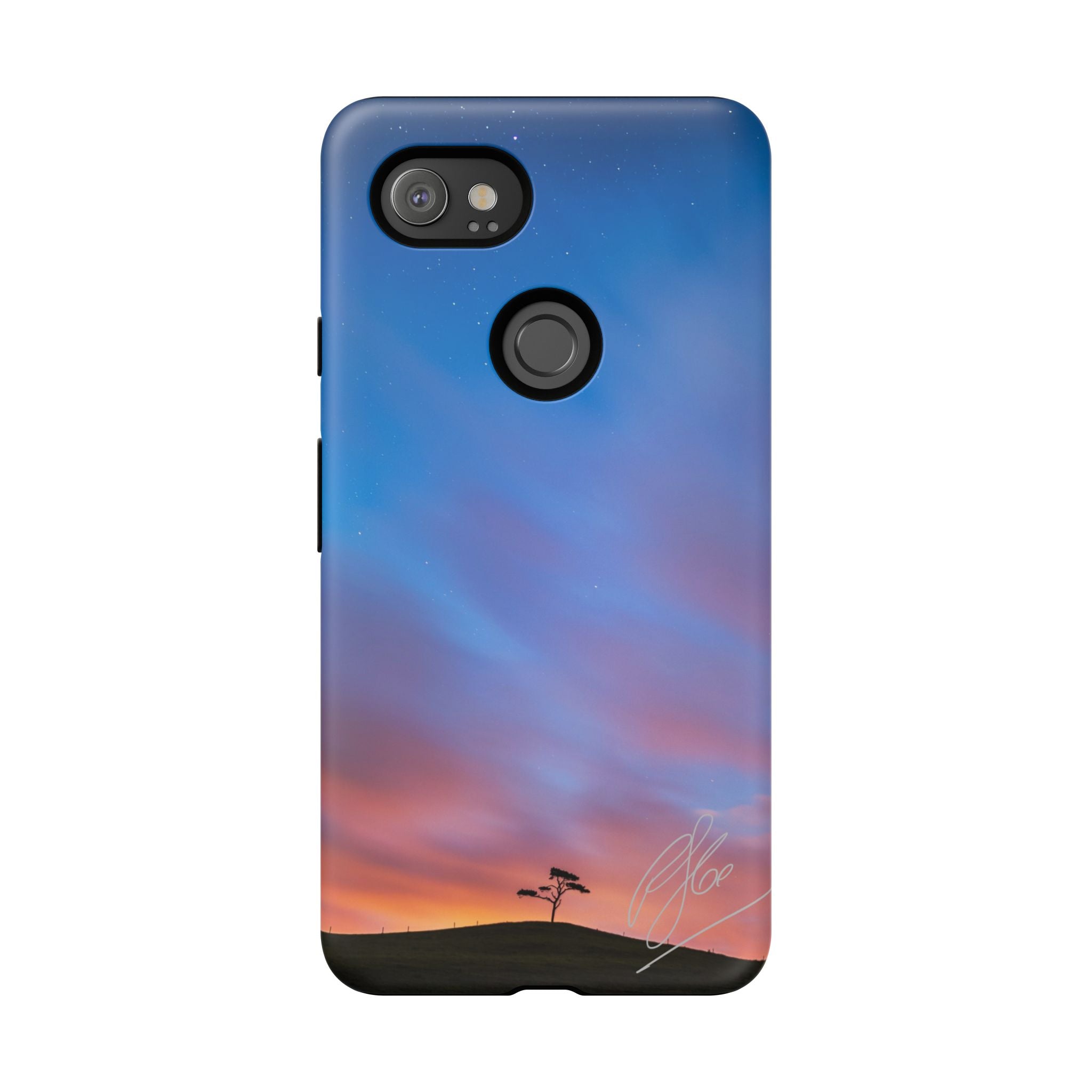 Lone Tree Nocturne - Android Phone Case