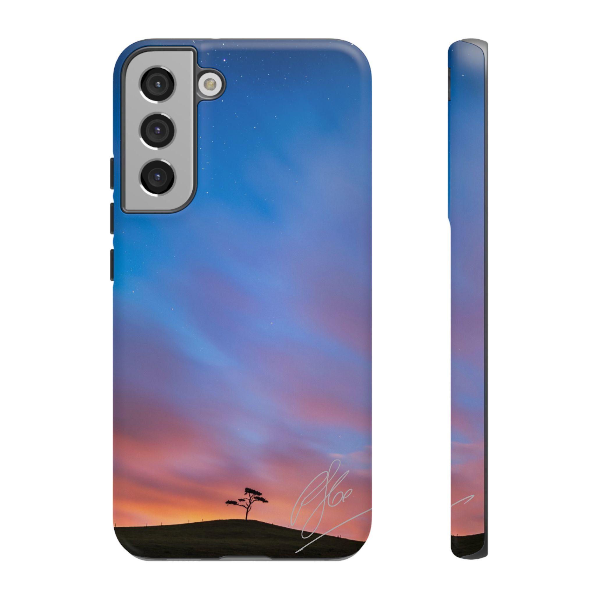 Lone Tree Nocturne - Android Phone Case