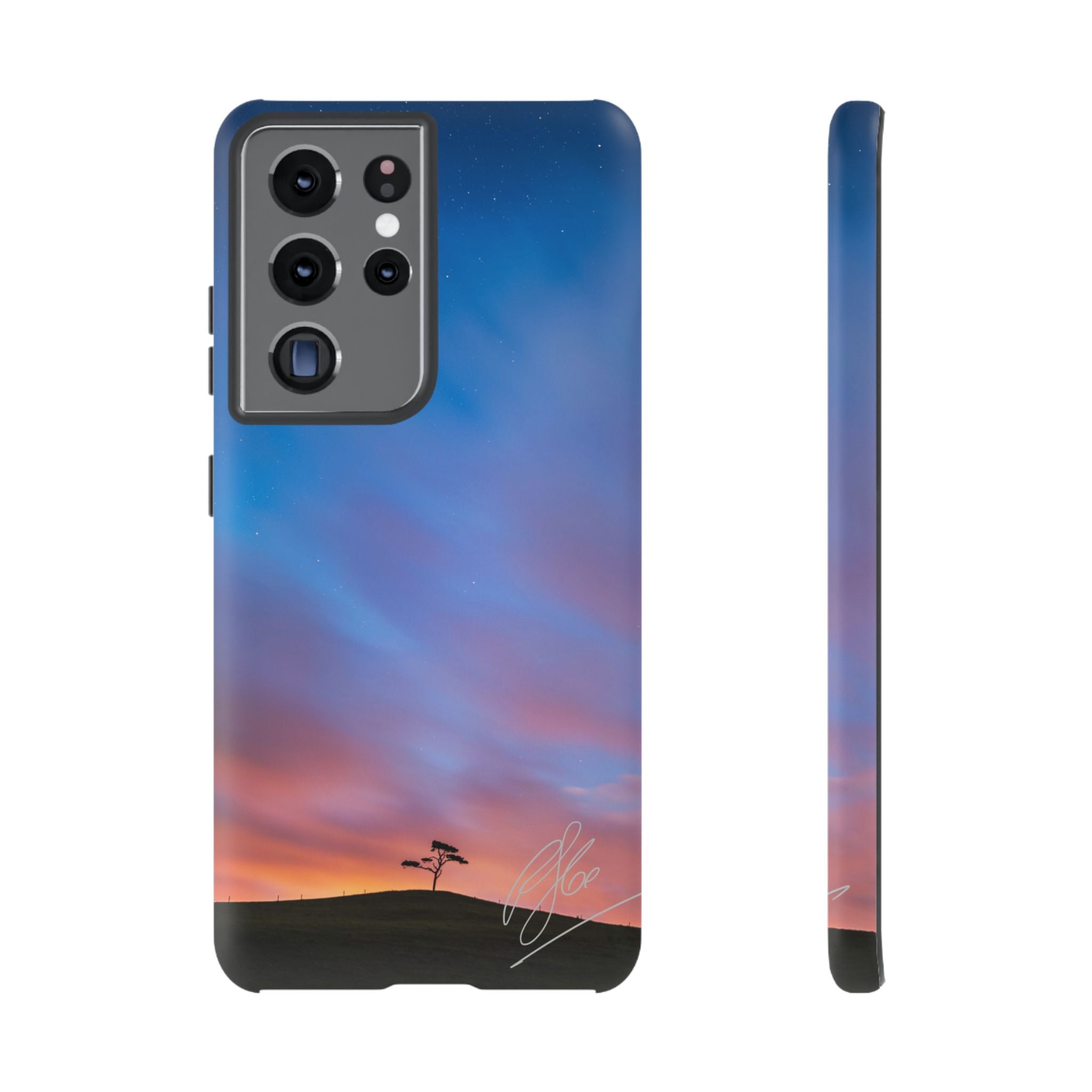 Lone Tree Nocturne - Android Phone Case