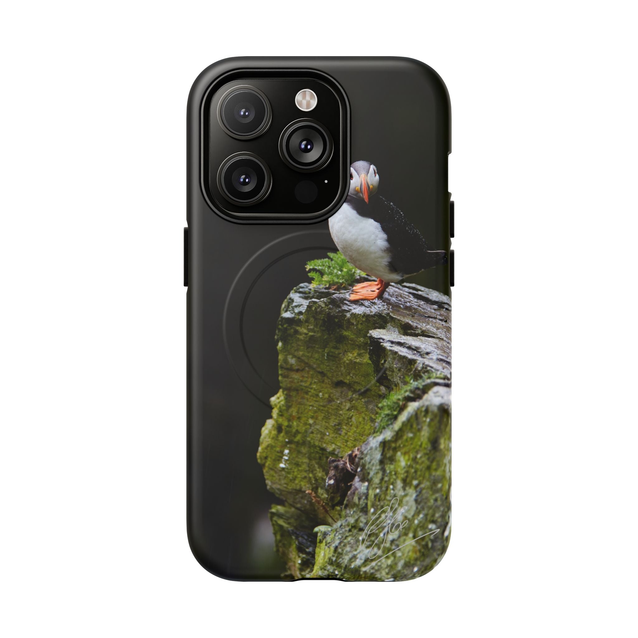 The Watchful Puffin - iPhone Magsafe Case