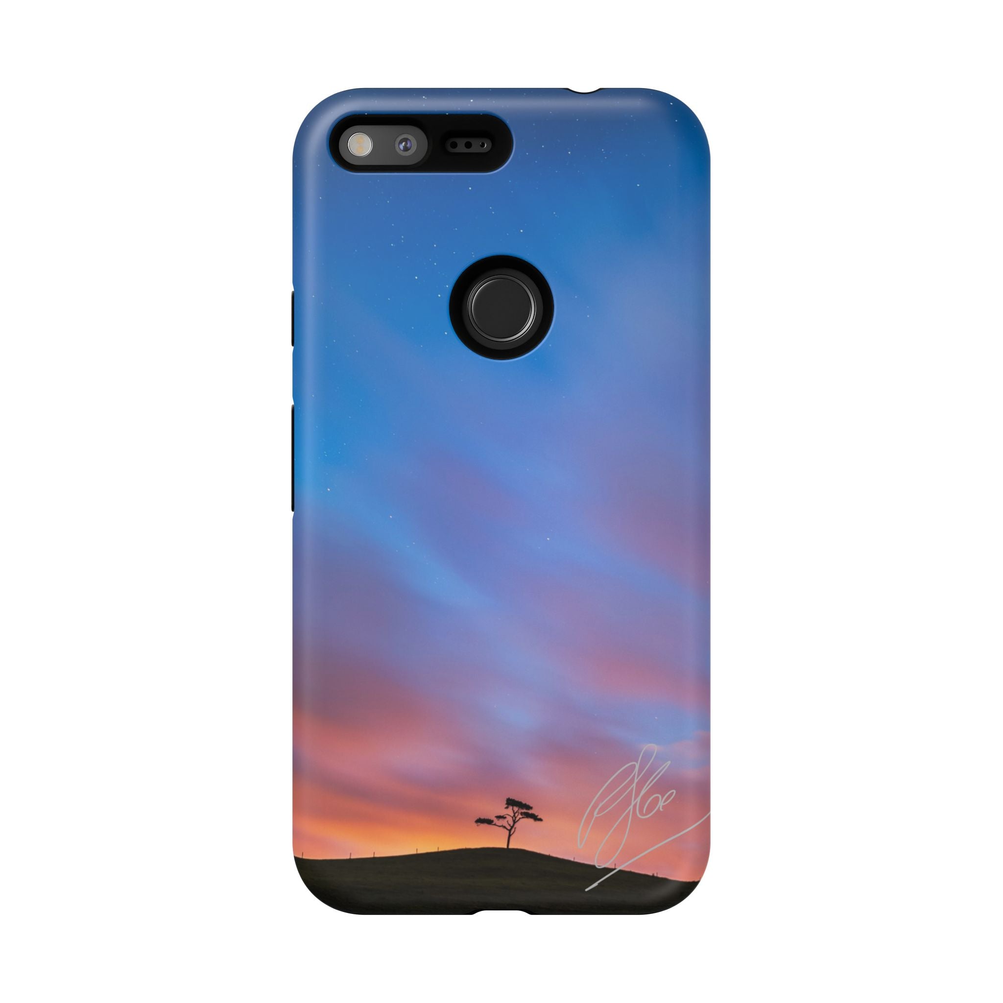 Lone Tree Nocturne - Android Phone Case