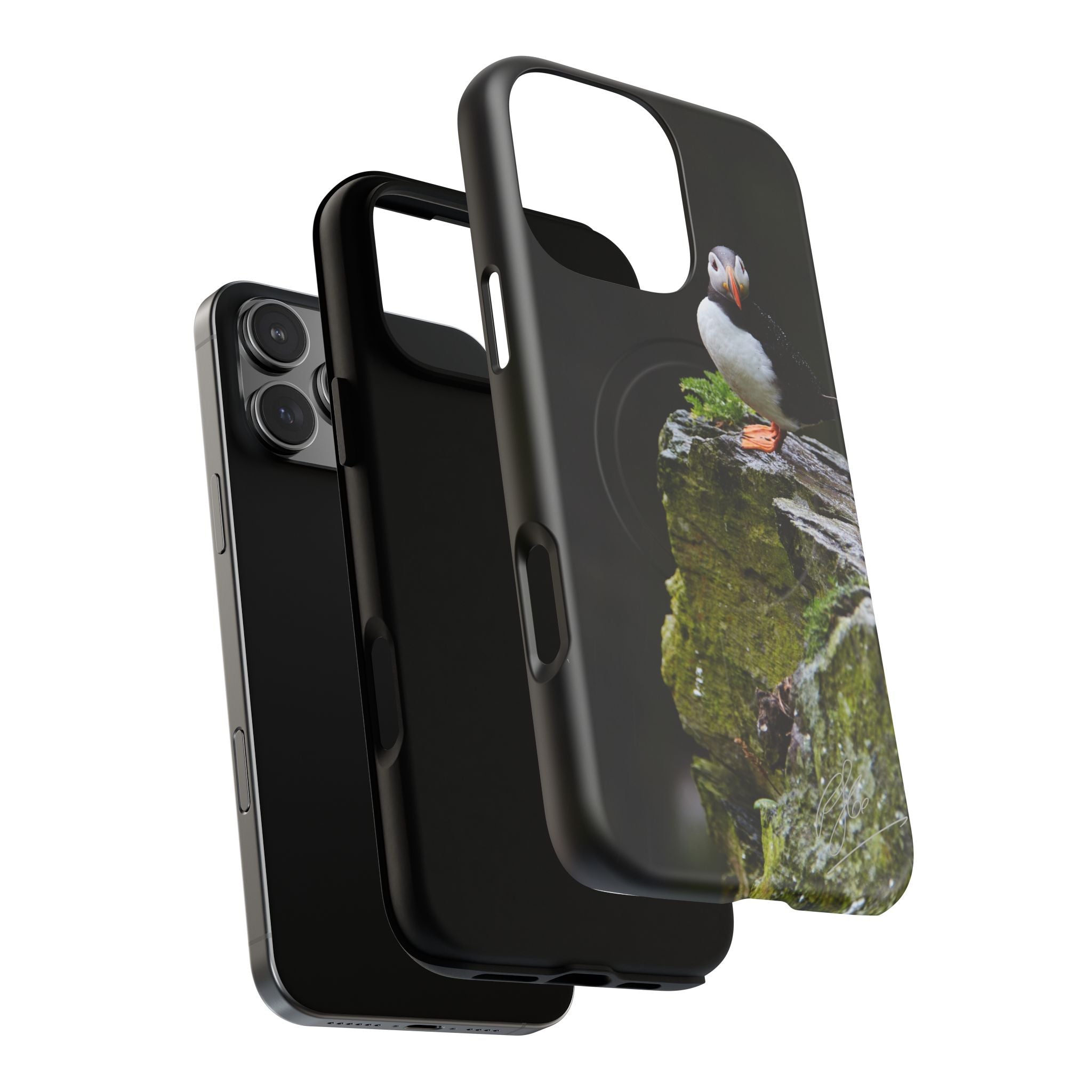 The Watchful Puffin - iPhone Magsafe Case