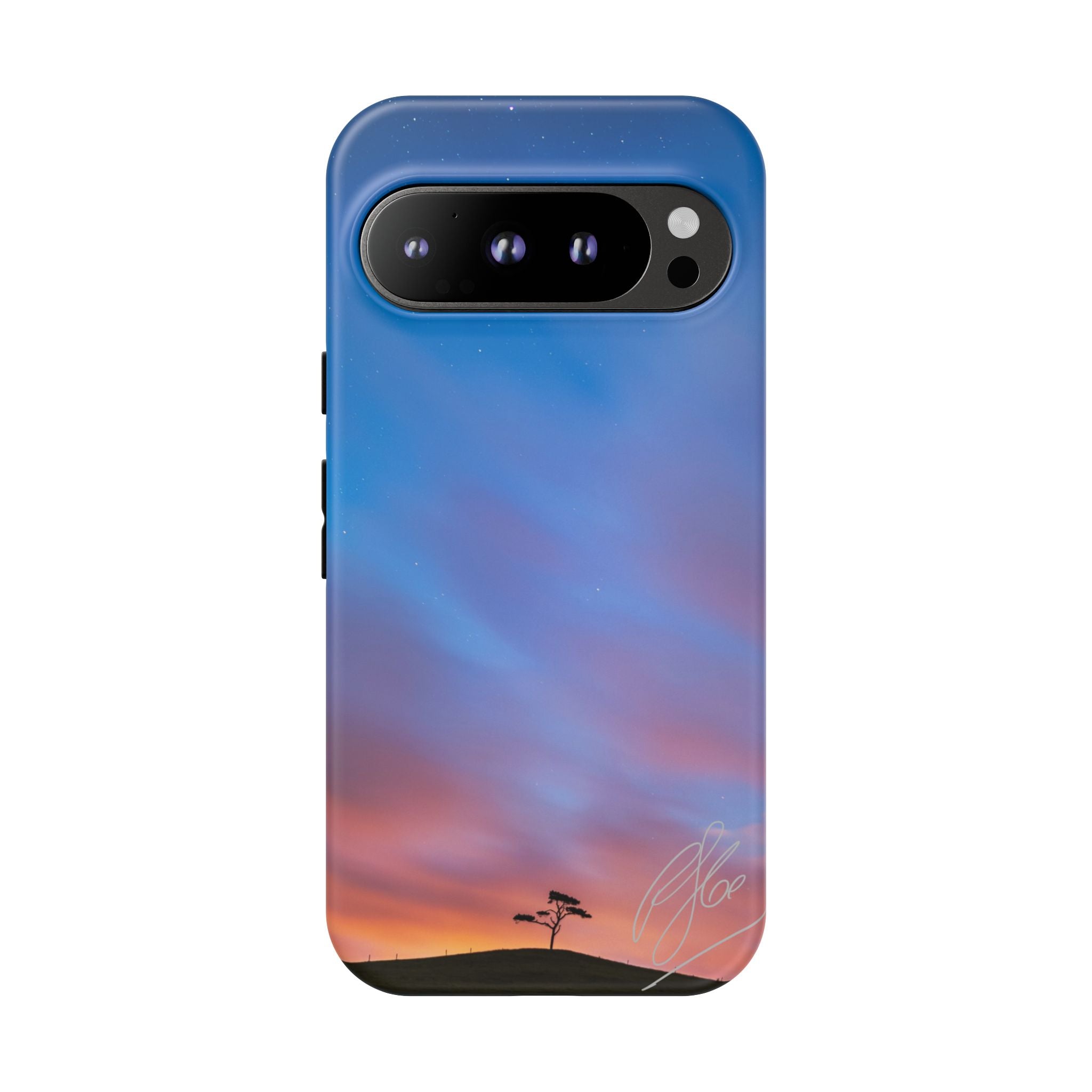 Lone Tree Nocturne - Android Phone Case