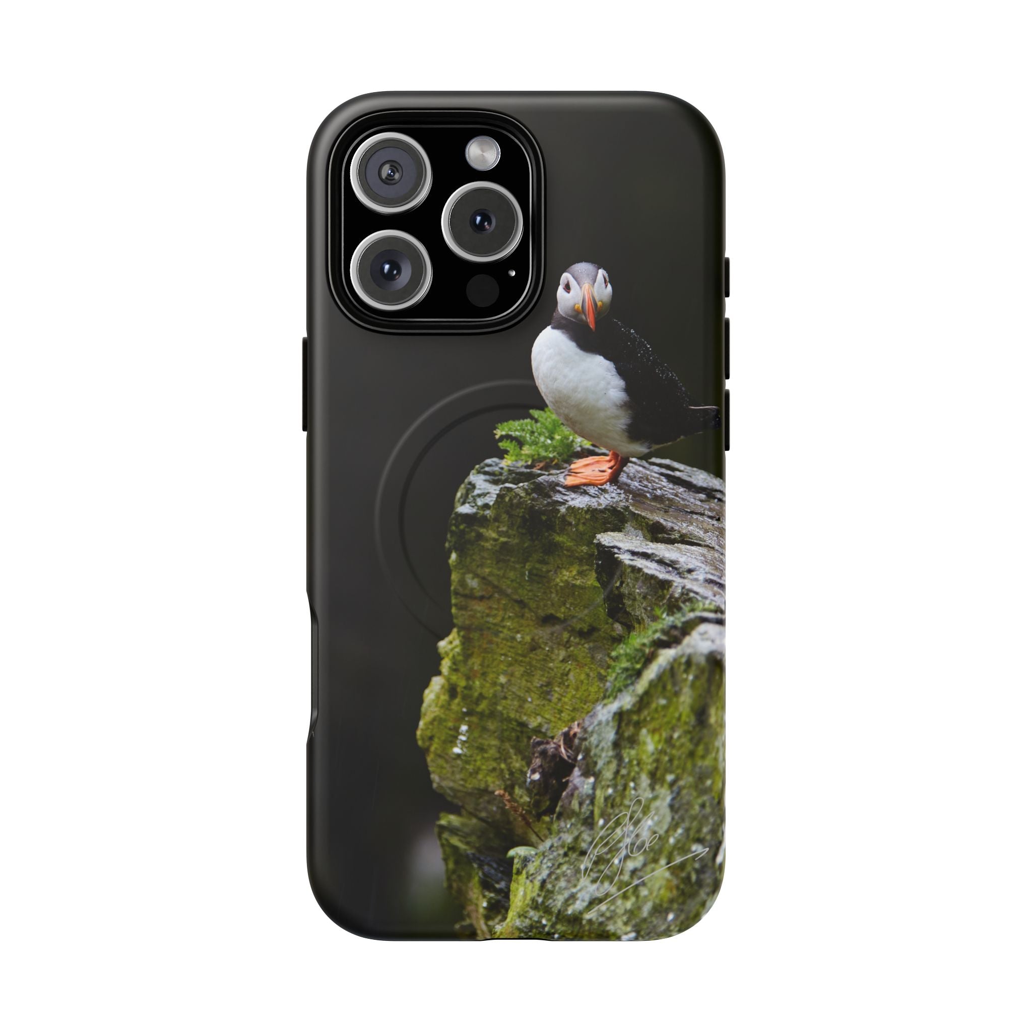 The Watchful Puffin - iPhone Magsafe Case