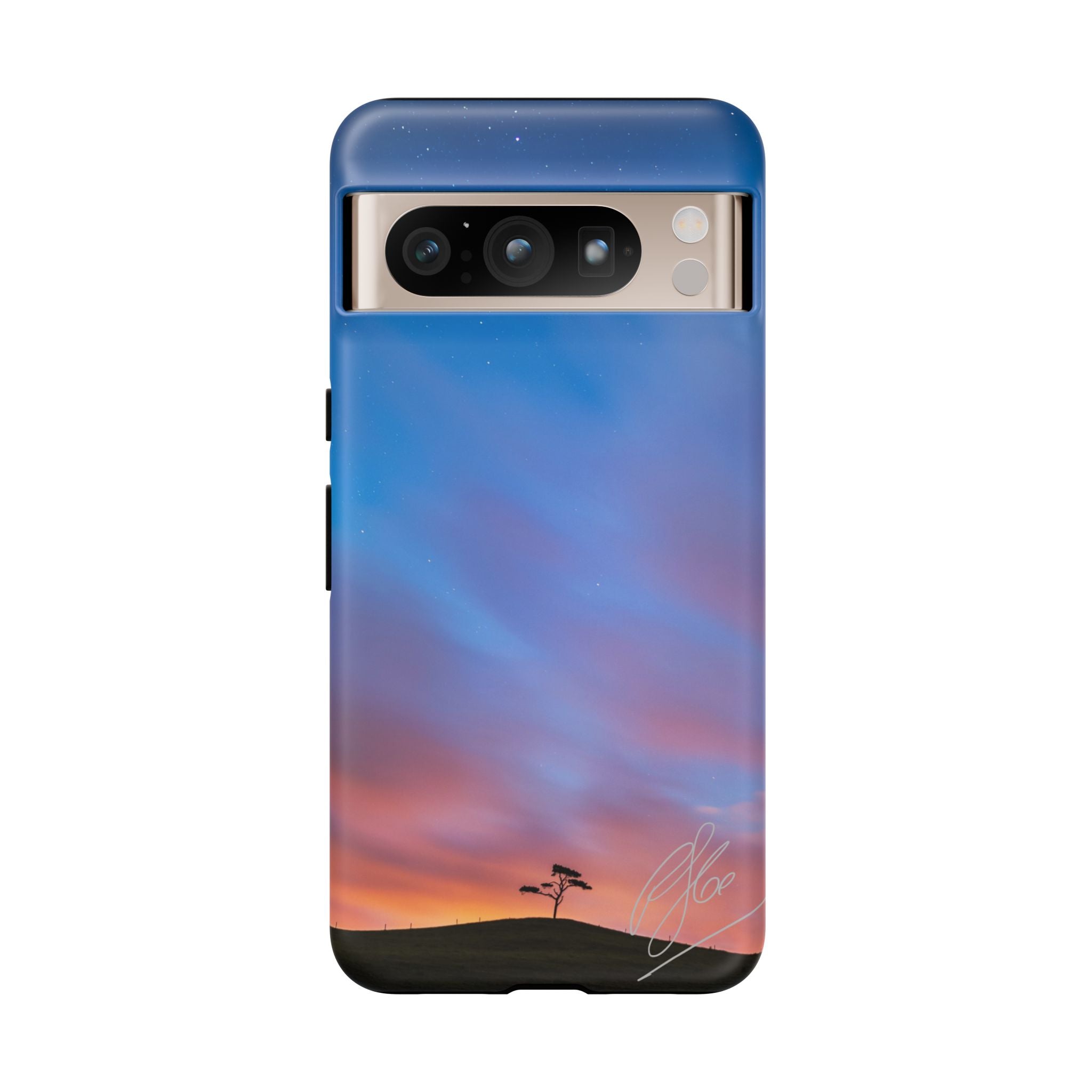 Lone Tree Nocturne - Android Phone Case
