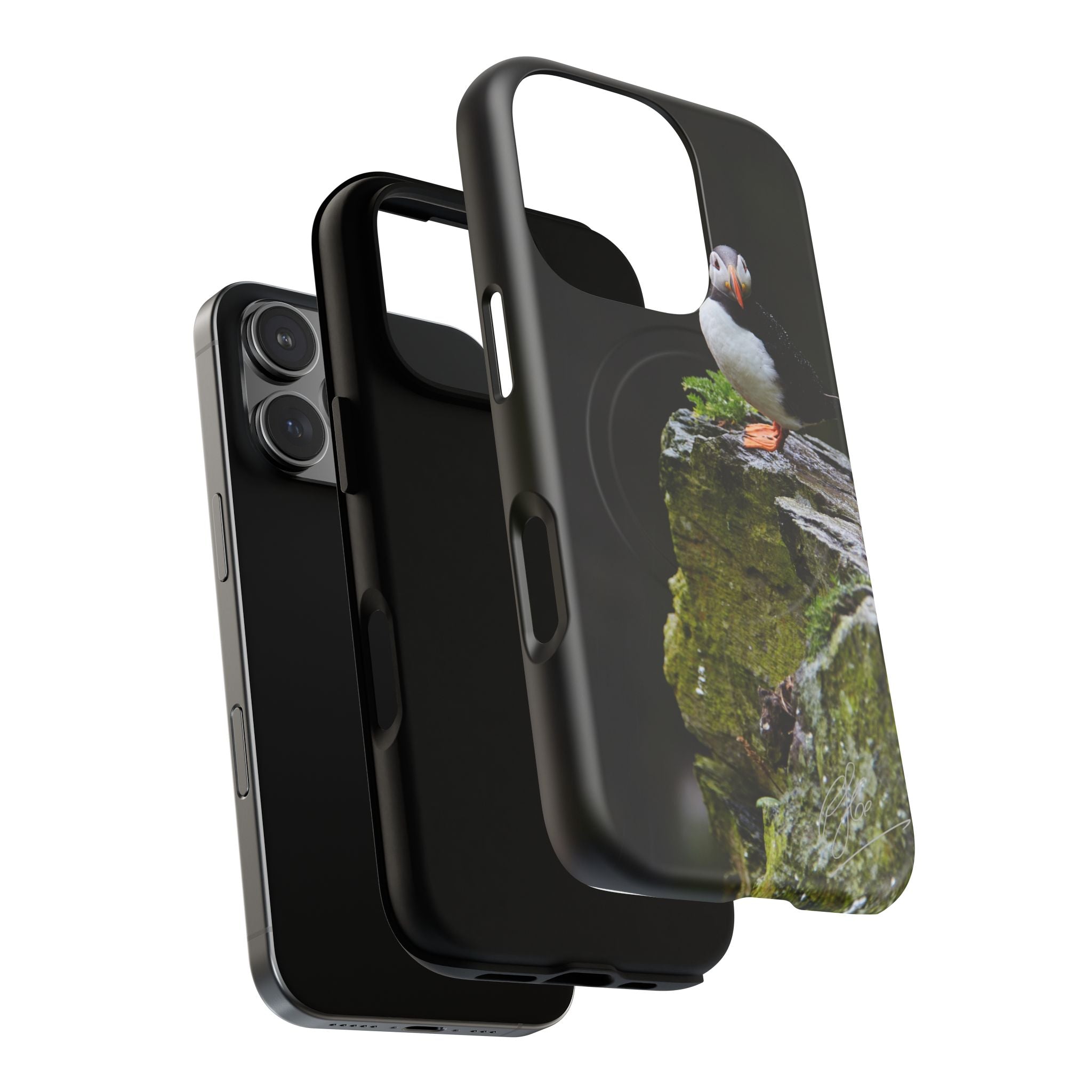 The Watchful Puffin - iPhone Magsafe Case