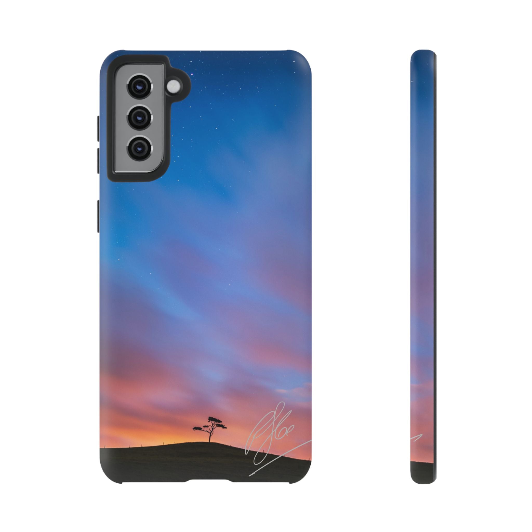 Lone Tree Nocturne - Android Phone Case