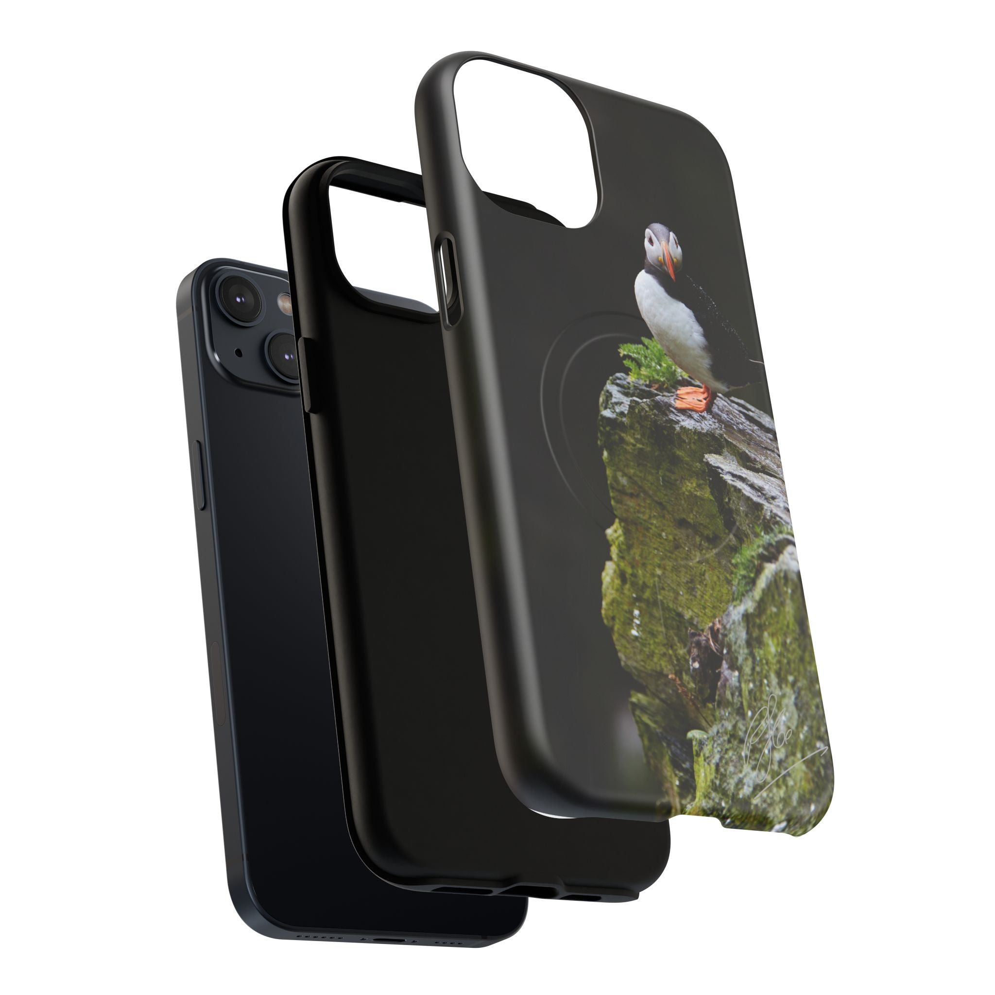 The Watchful Puffin - iPhone Magsafe Case