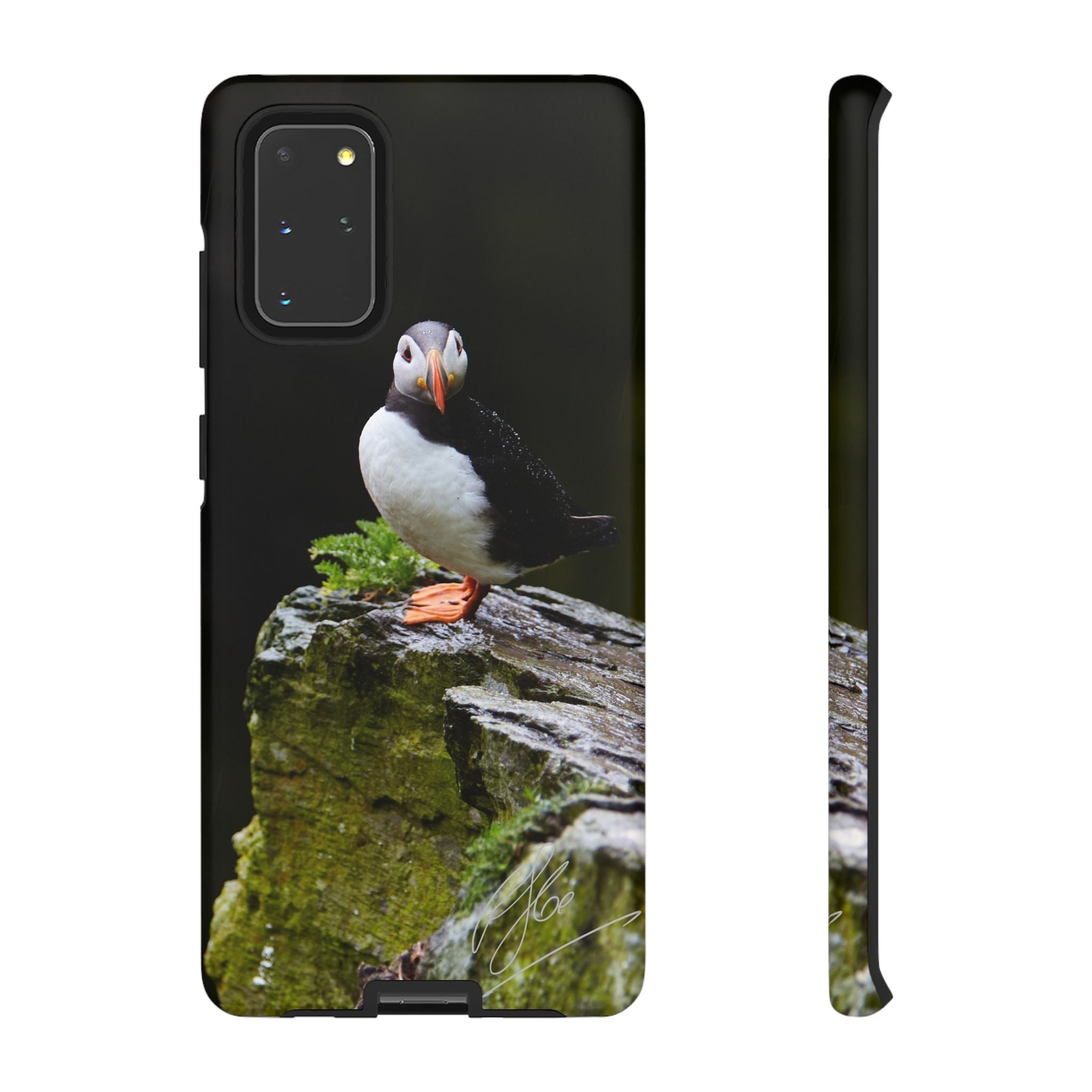 The Watchful Puffin - Android Phone Case