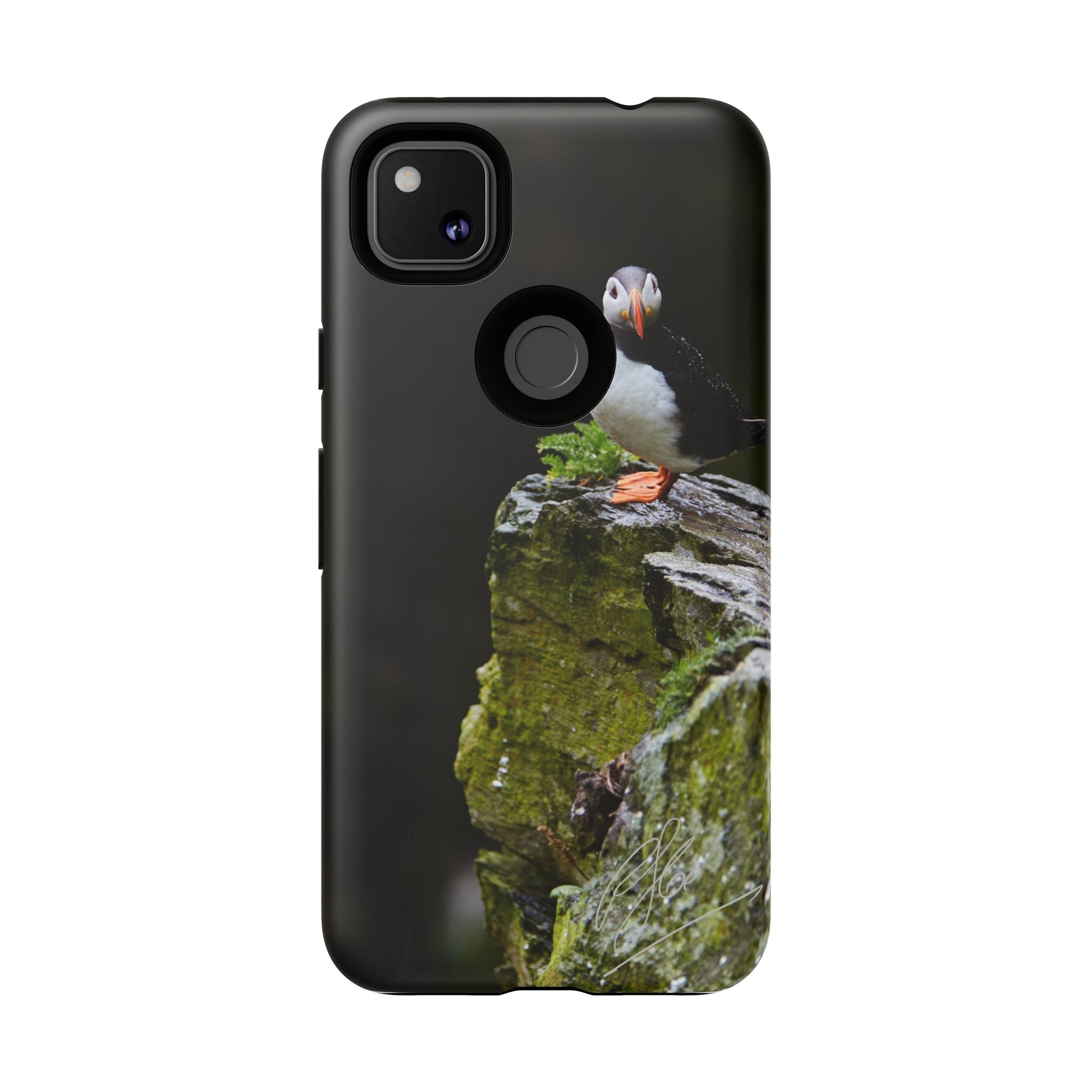 The Watchful Puffin - Android Phone Case