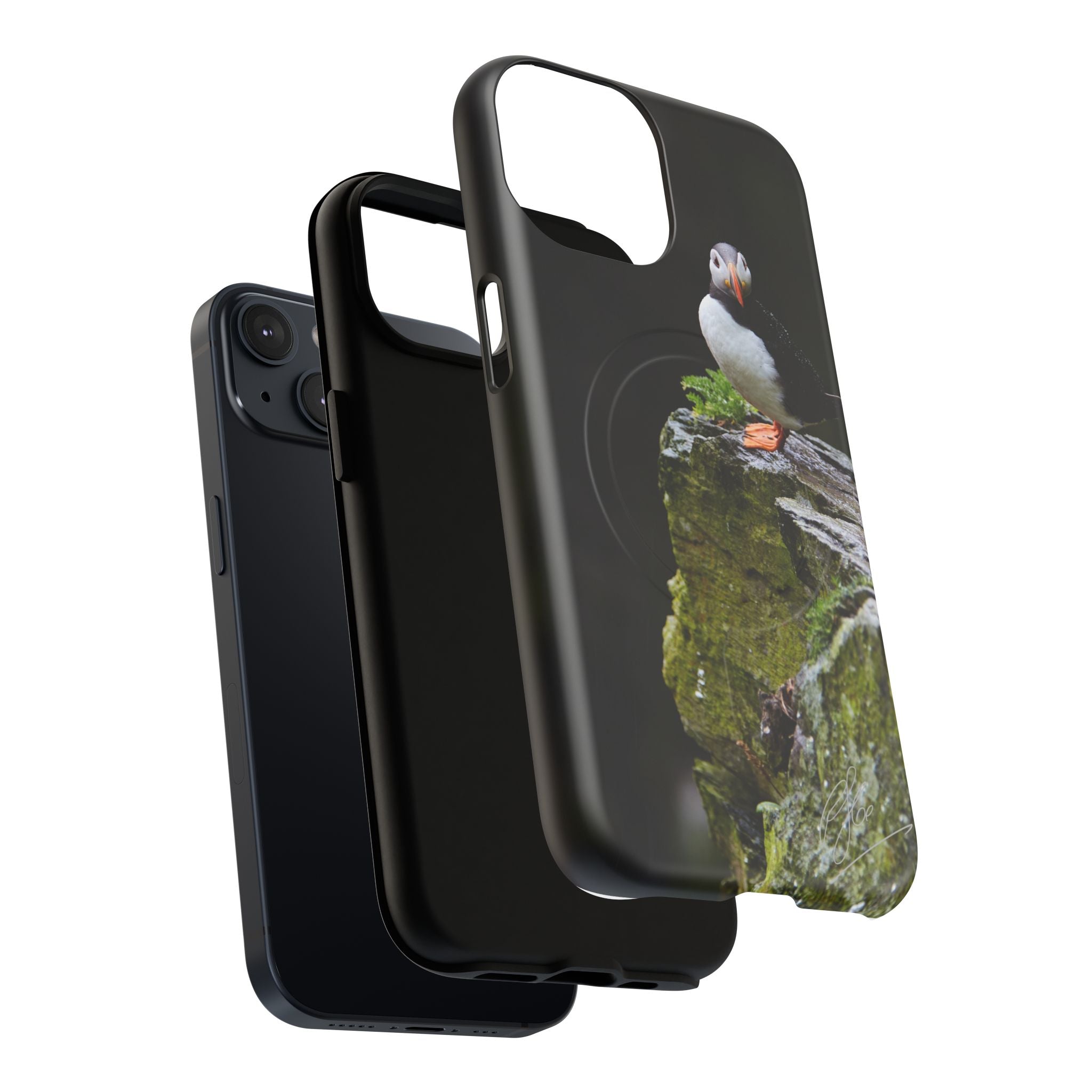The Watchful Puffin - iPhone Magsafe Case