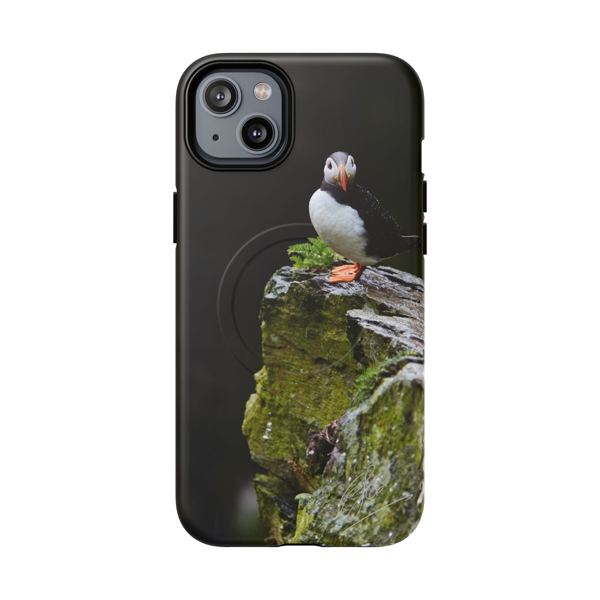 The Watchful Puffin - iPhone Magsafe Case