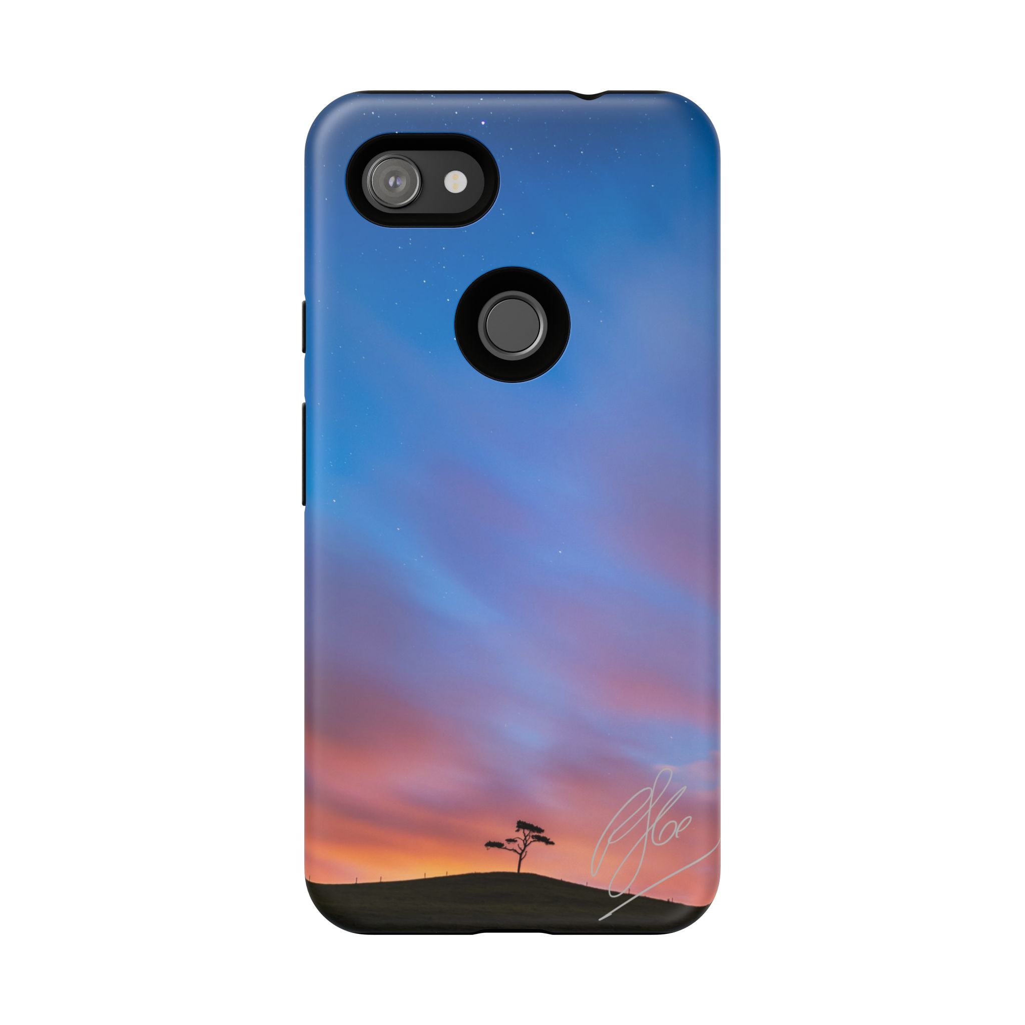 Lone Tree Nocturne - Android Phone Case