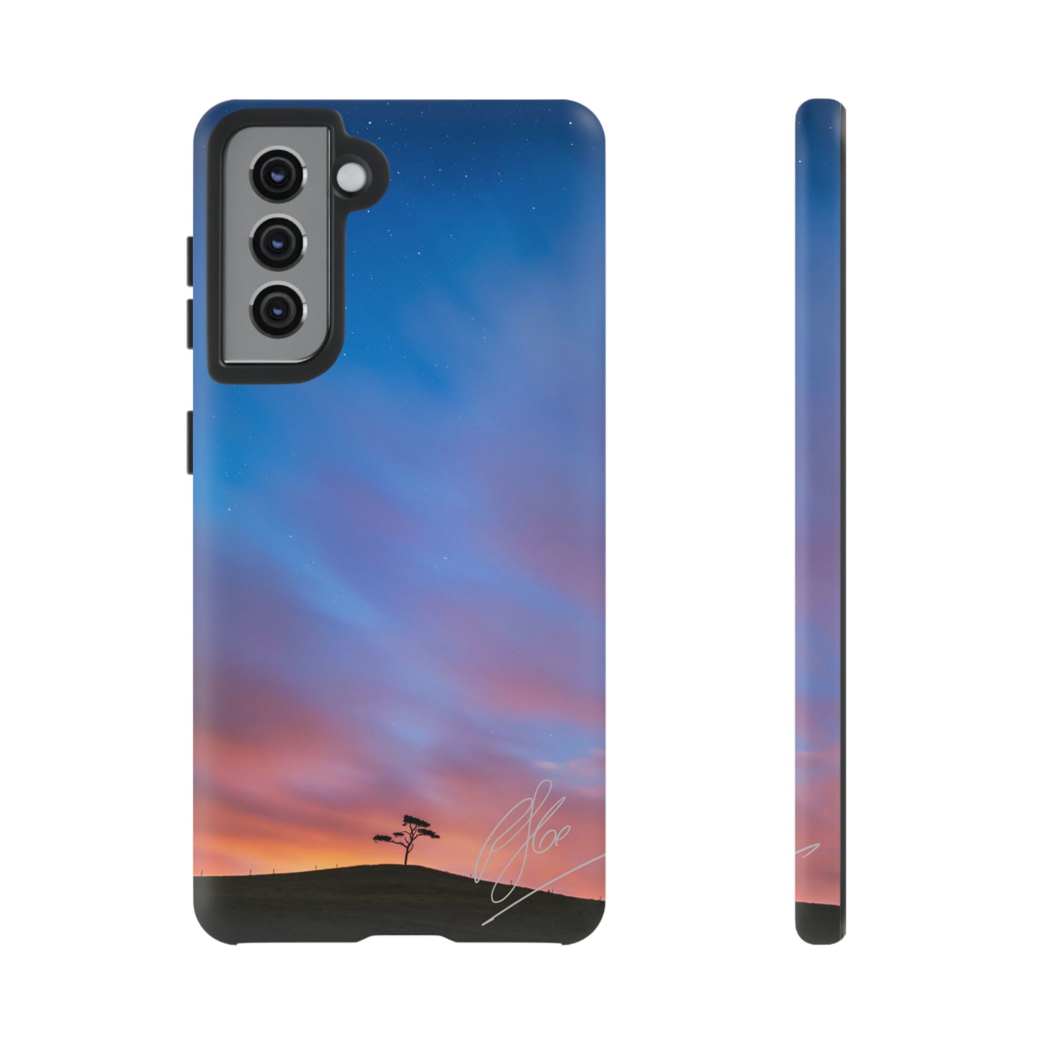 Lone Tree Nocturne - Android Phone Case