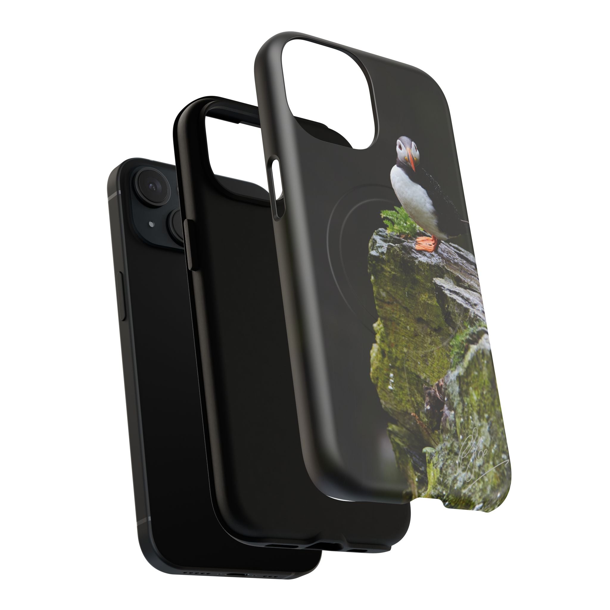 The Watchful Puffin - iPhone Magsafe Case
