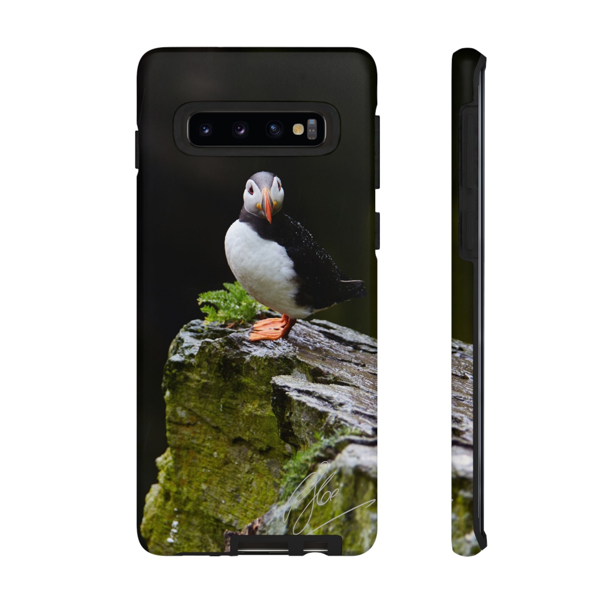 The Watchful Puffin - Android Phone Case