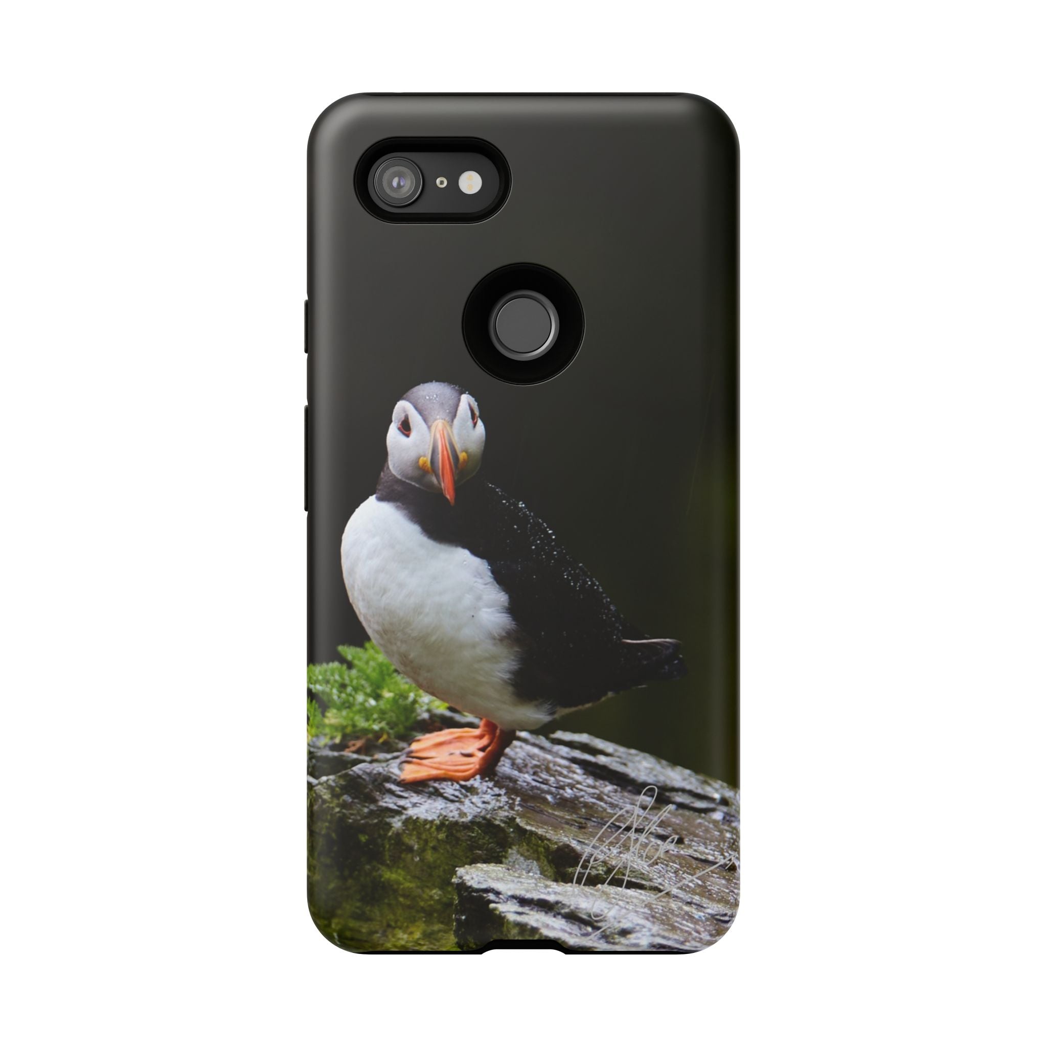 The Watchful Puffin - Android Phone Case
