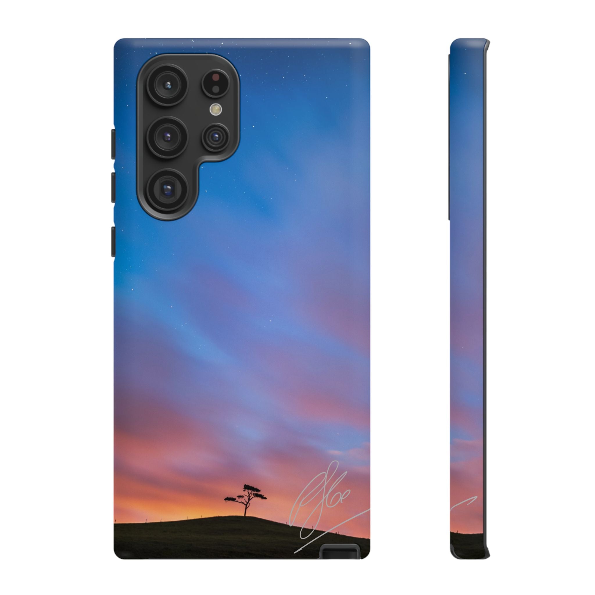 Lone Tree Nocturne - Android Phone Case