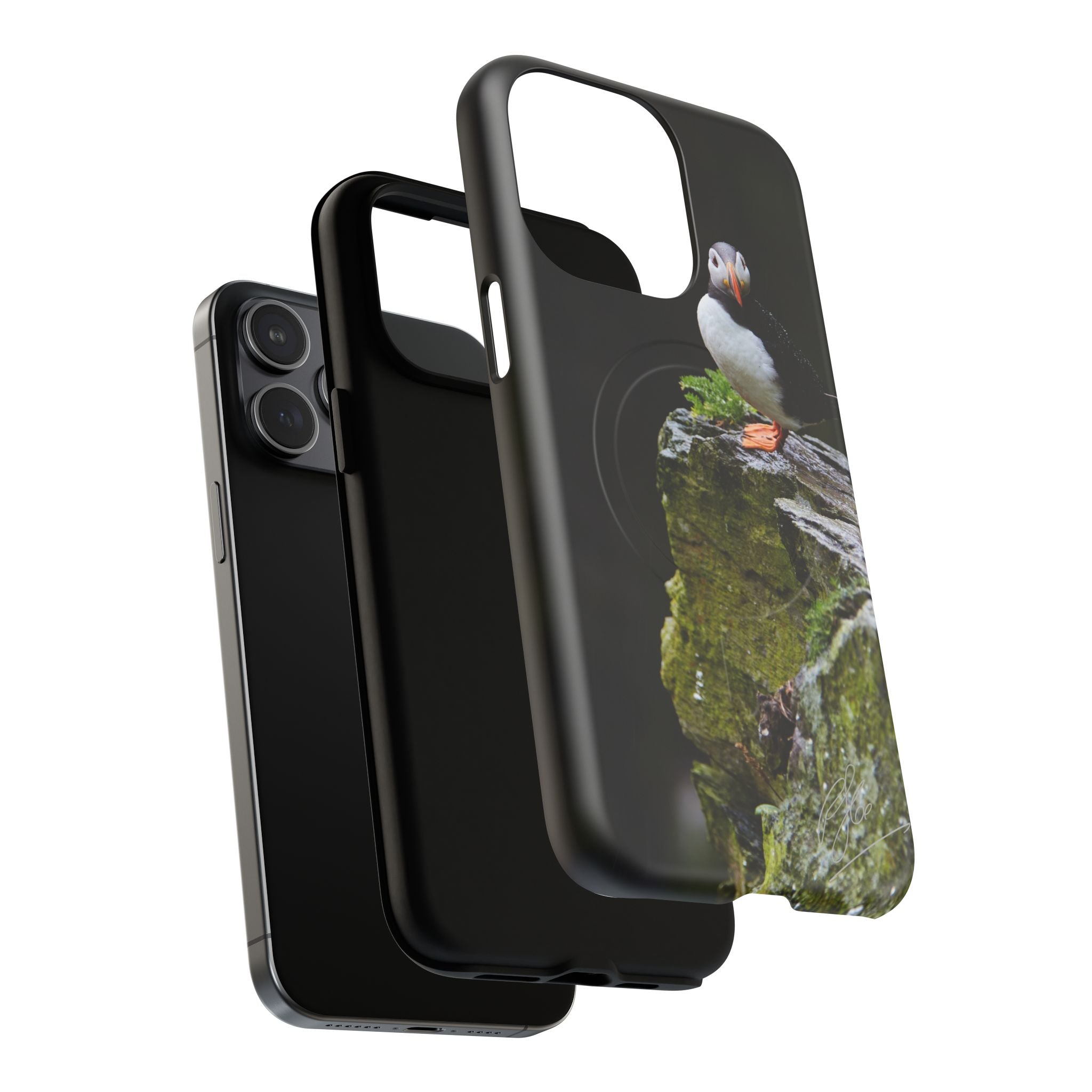 The Watchful Puffin - iPhone Magsafe Case