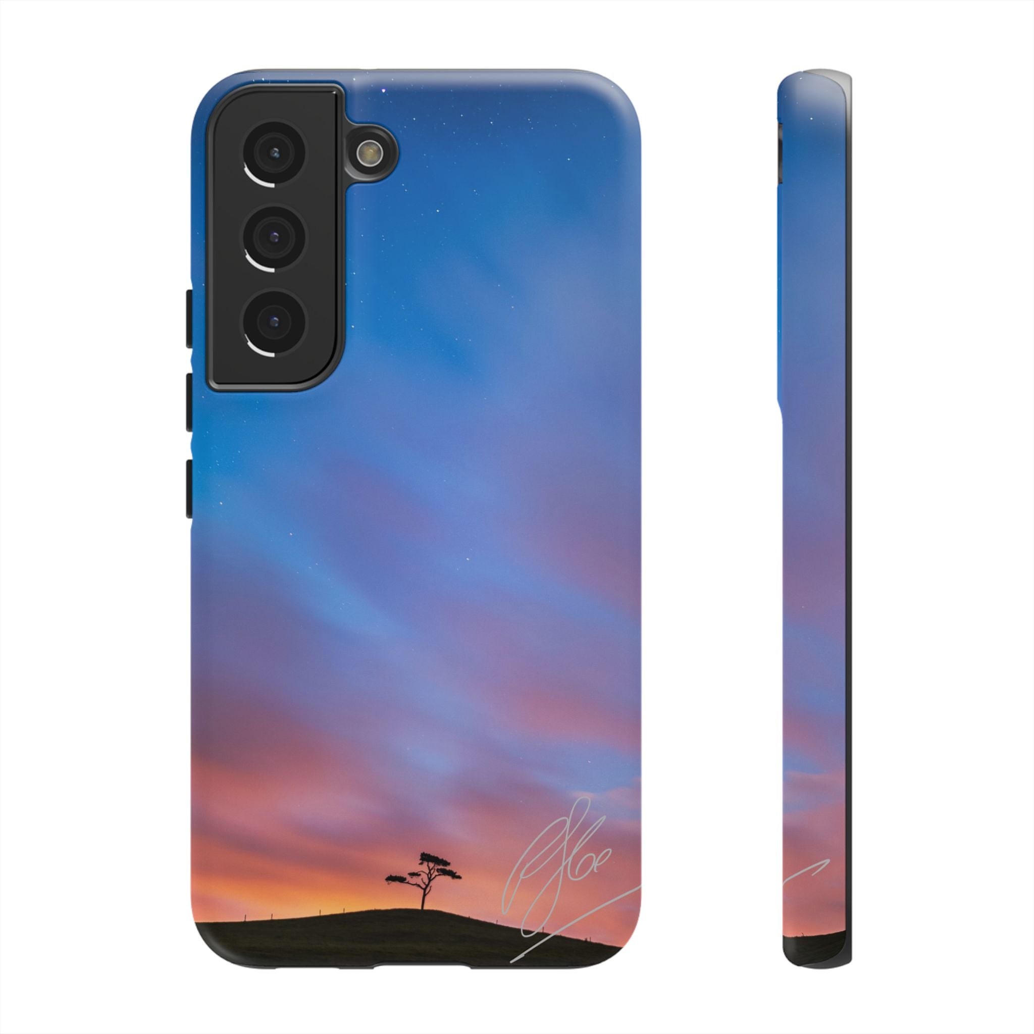 Lone Tree Nocturne - Android Phone Case