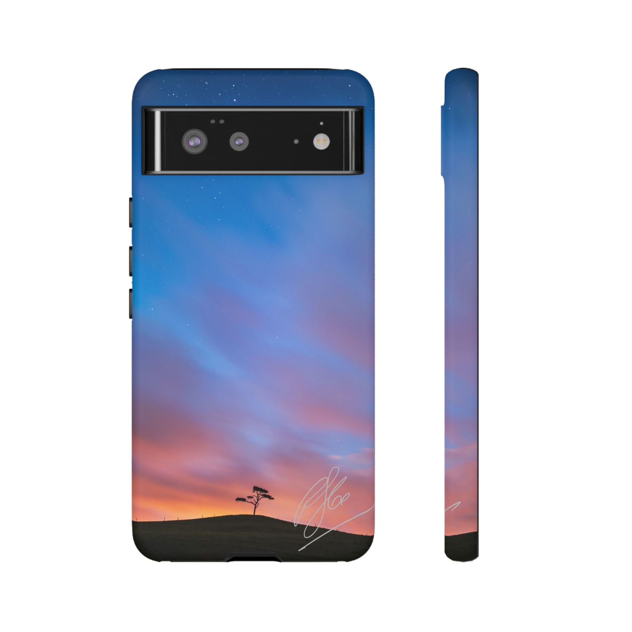 Lone Tree Nocturne - Android Phone Case