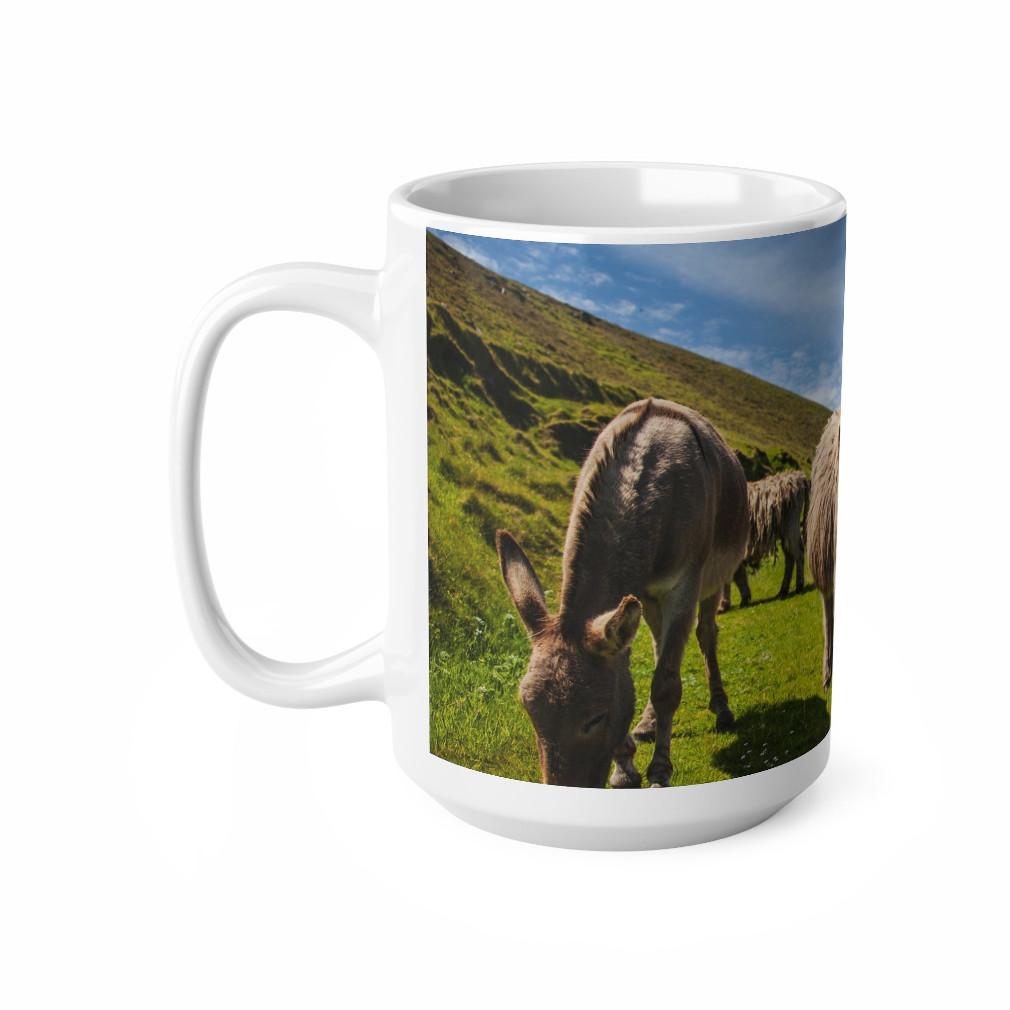 Mug - Donkeys on Great Blasket Island