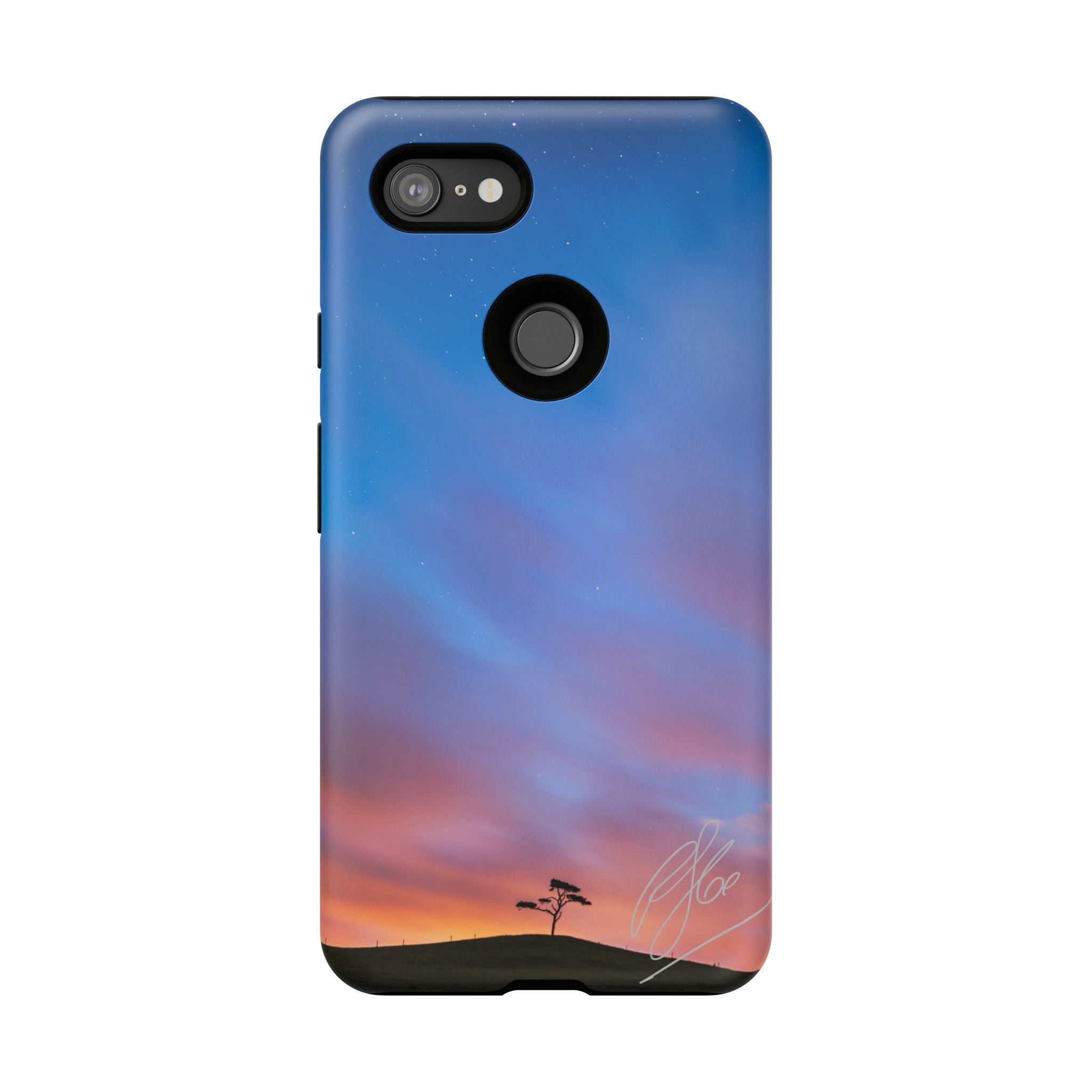 Lone Tree Nocturne - Android Phone Case