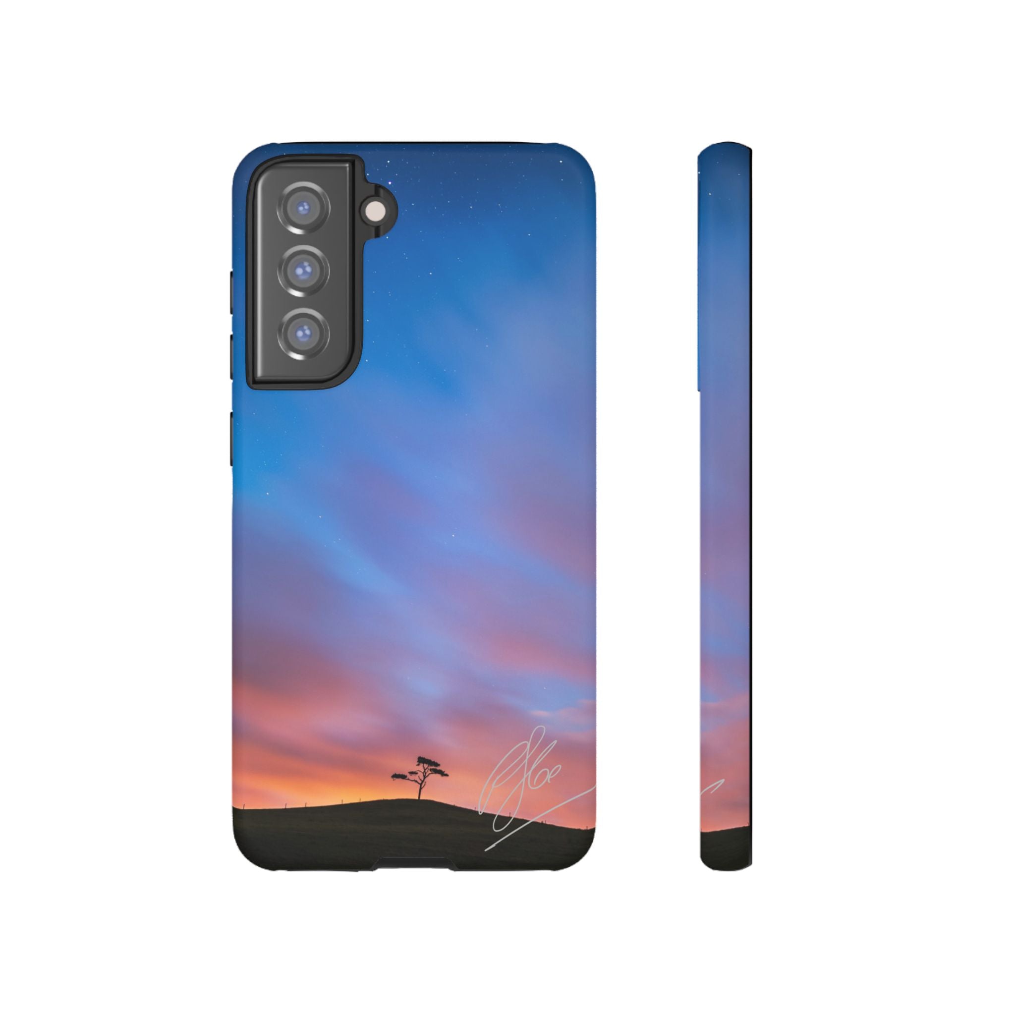 Lone Tree Nocturne - Android Phone Case
