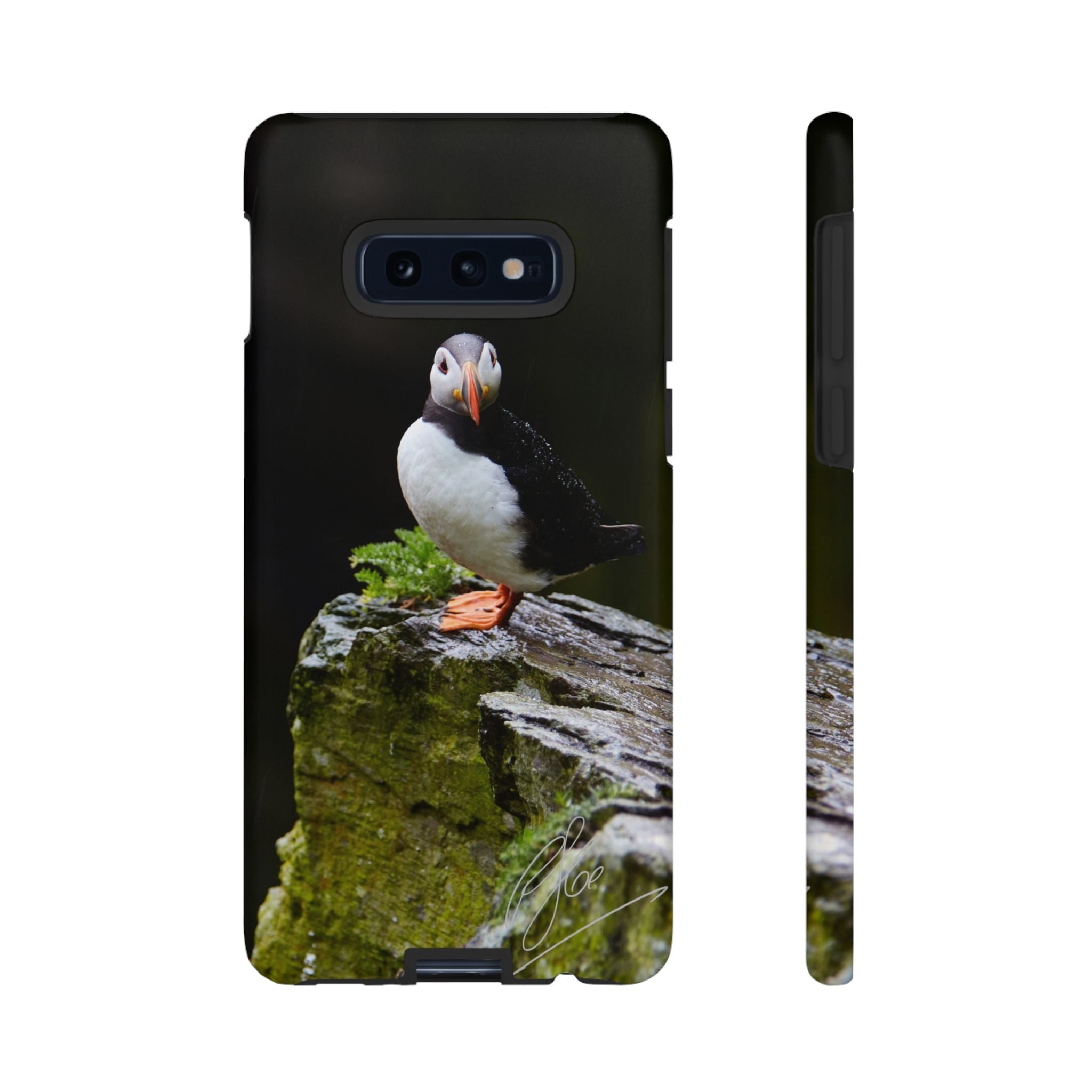 The Watchful Puffin - Android Phone Case