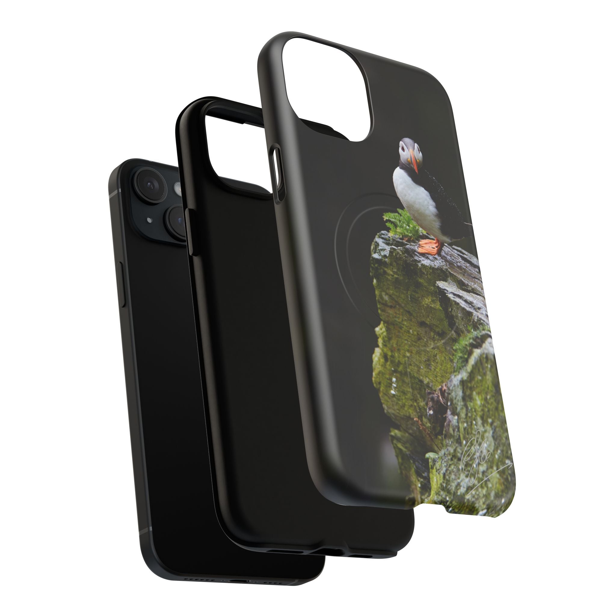 The Watchful Puffin - iPhone Magsafe Case