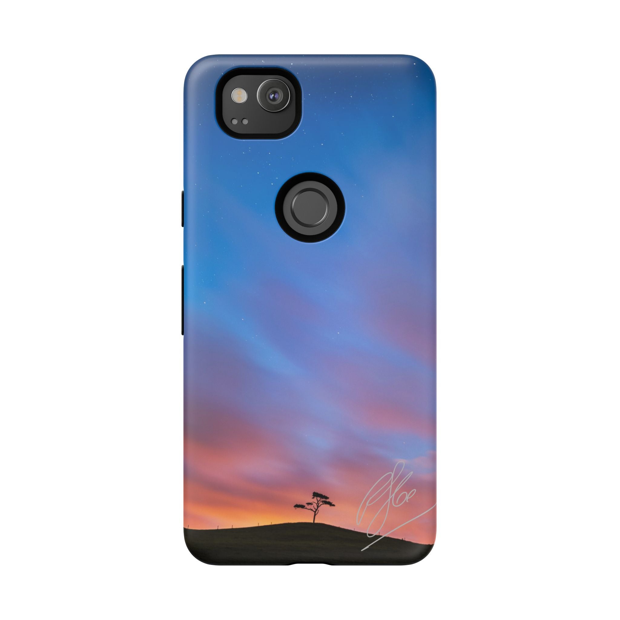 Lone Tree Nocturne - Android Phone Case