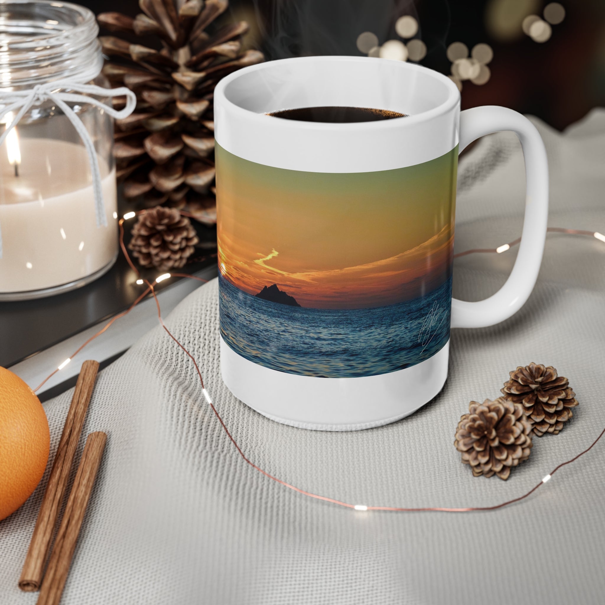 Mug - The Skelligs at Sunset, Kerry