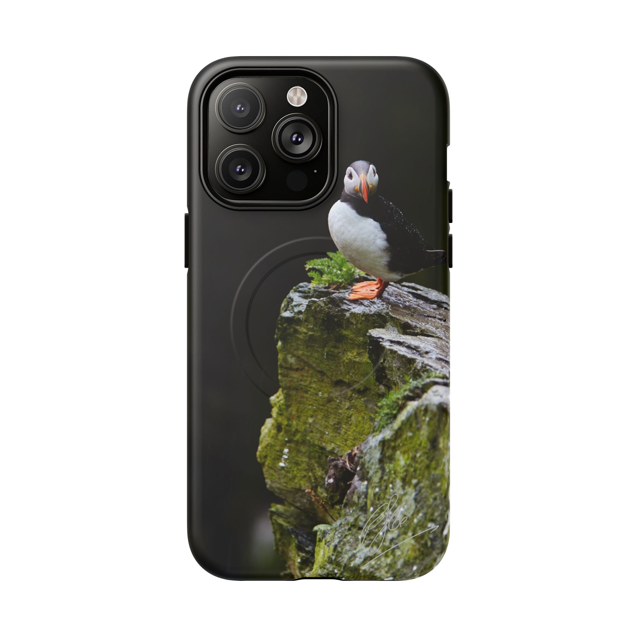 The Watchful Puffin - iPhone Magsafe Case