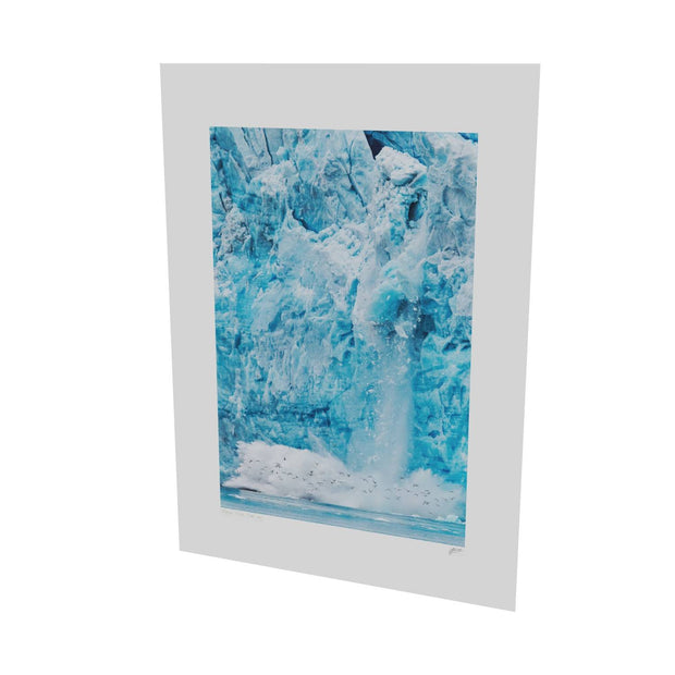 Glacier Calving, Svalbard