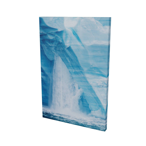 Waterfall, Brasvellbreen Ice Wall, Svalbard