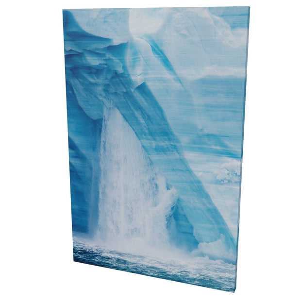 Waterfall, Brasvellbreen Ice Wall, Svalbard