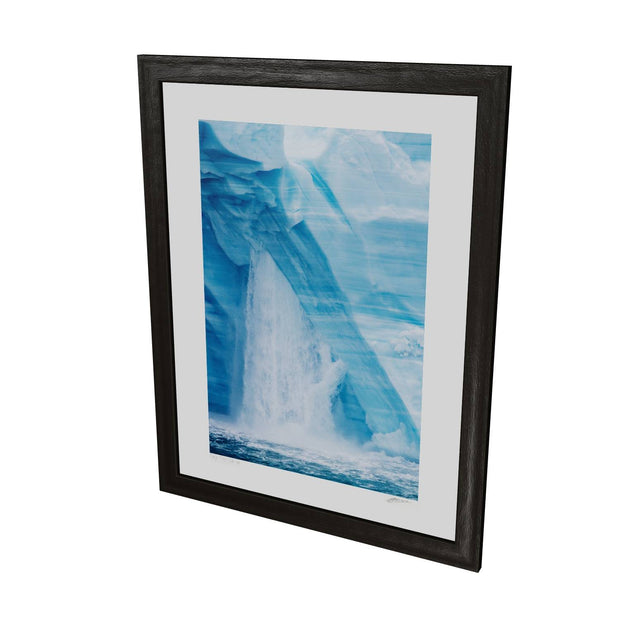 Waterfall, Brasvellbreen Ice Wall, Svalbard