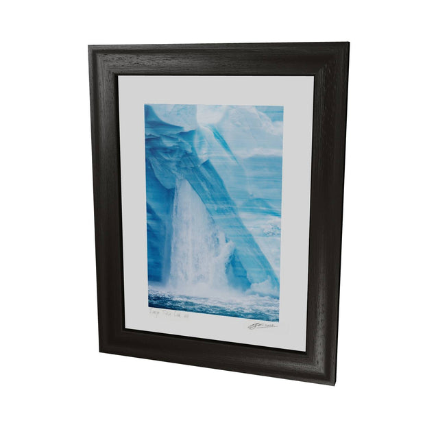 Waterfall, Brasvellbreen Ice Wall, Svalbard