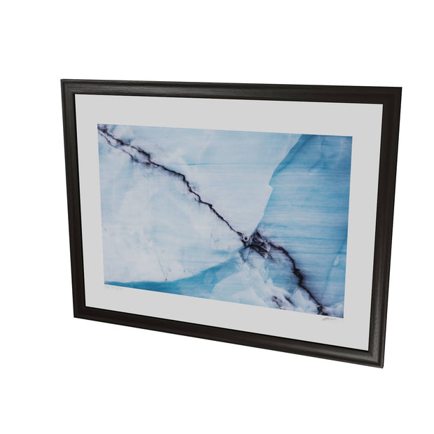 Ash Intrusion, Brasvellbreen Ice Wall, Svalbard